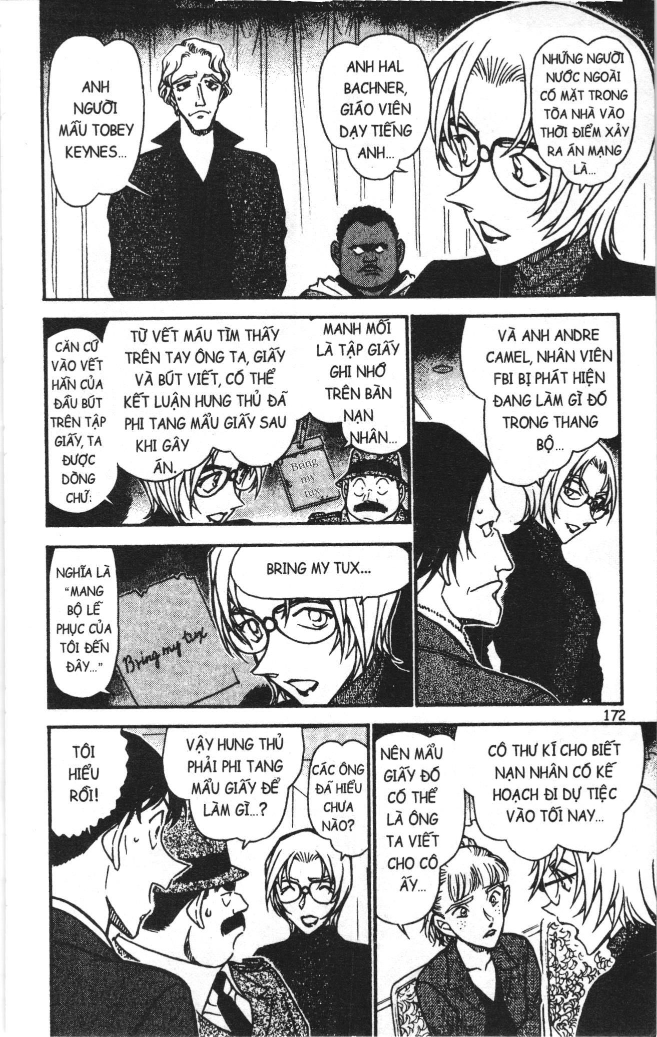 Thám tử lừng danh Conan Loạt truyện tranh: Chapter 619