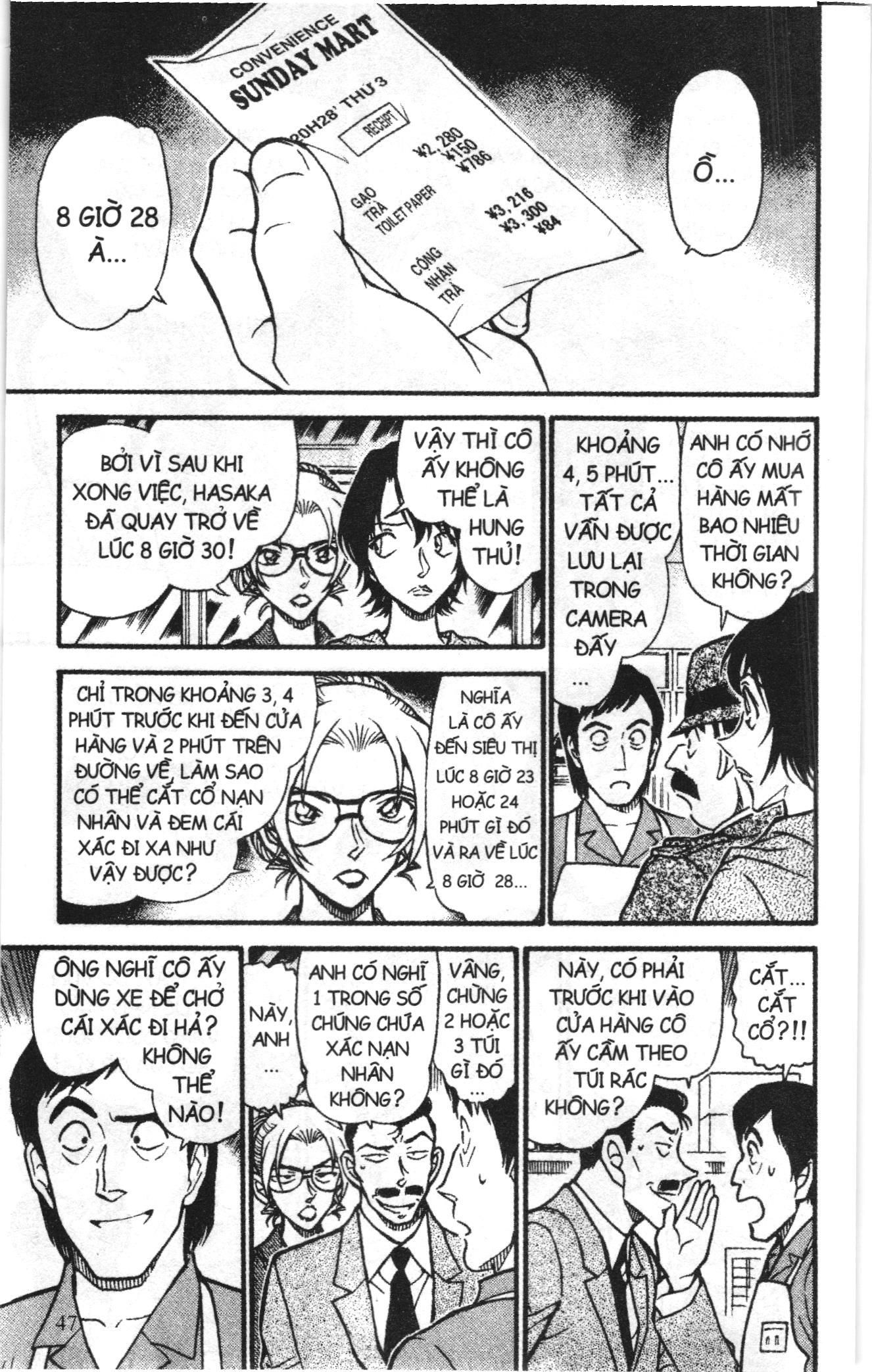 Thám tử lừng danh Conan Loạt truyện tranh: Chapter 622