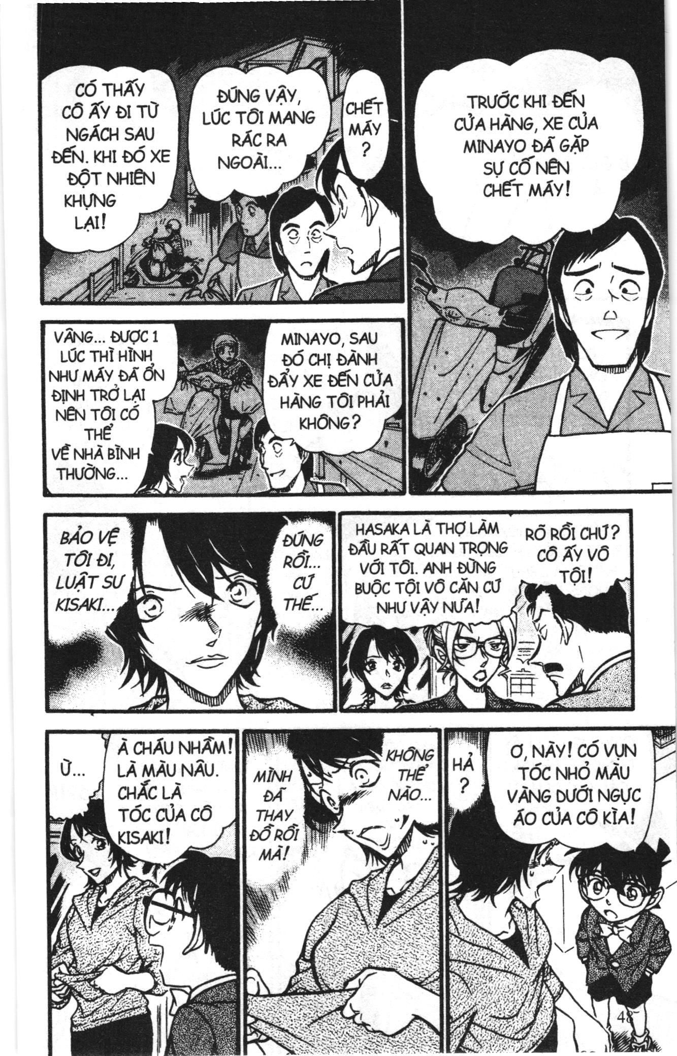 Thám tử lừng danh Conan Loạt truyện tranh: Chapter 622