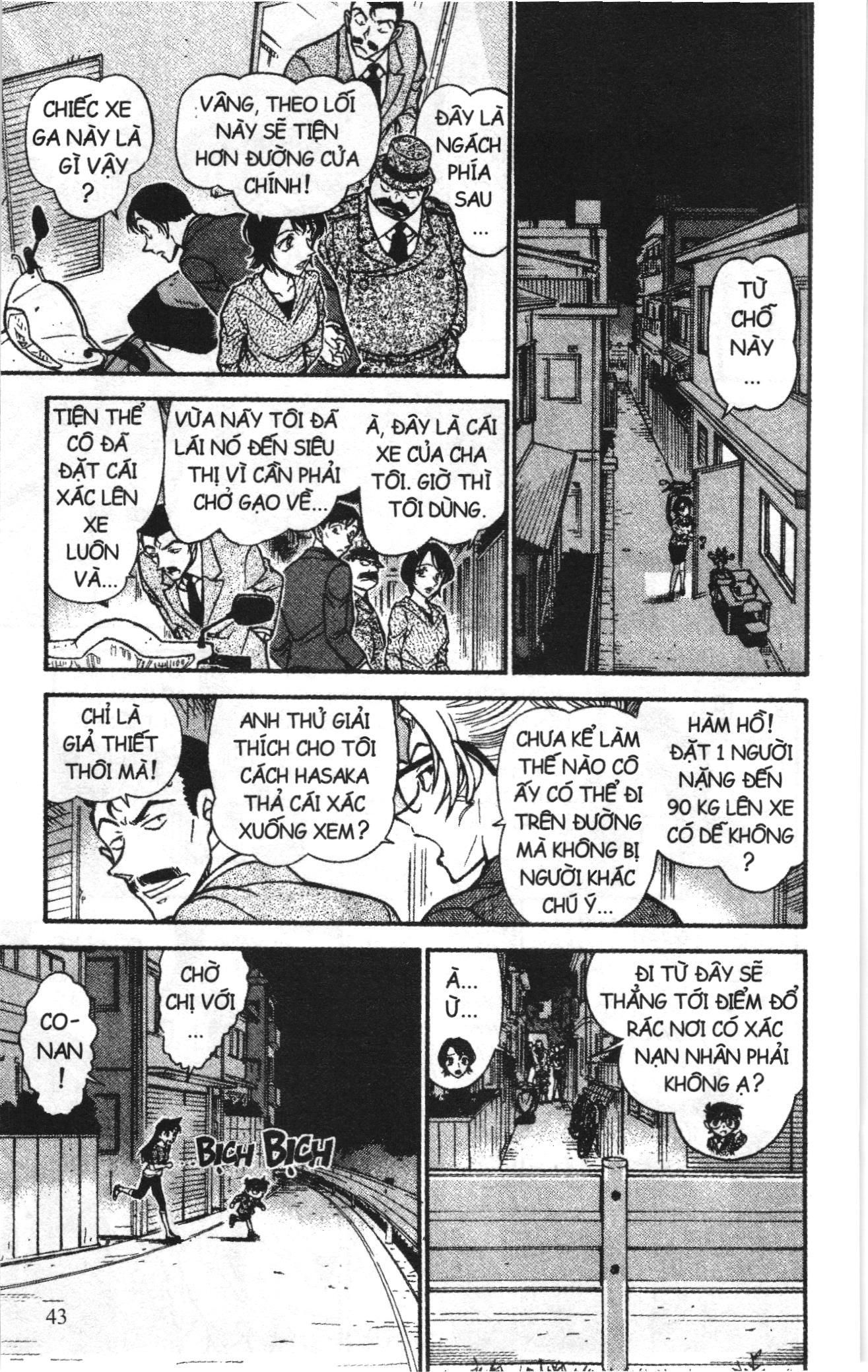 Thám tử lừng danh Conan Loạt truyện tranh: Chapter 622