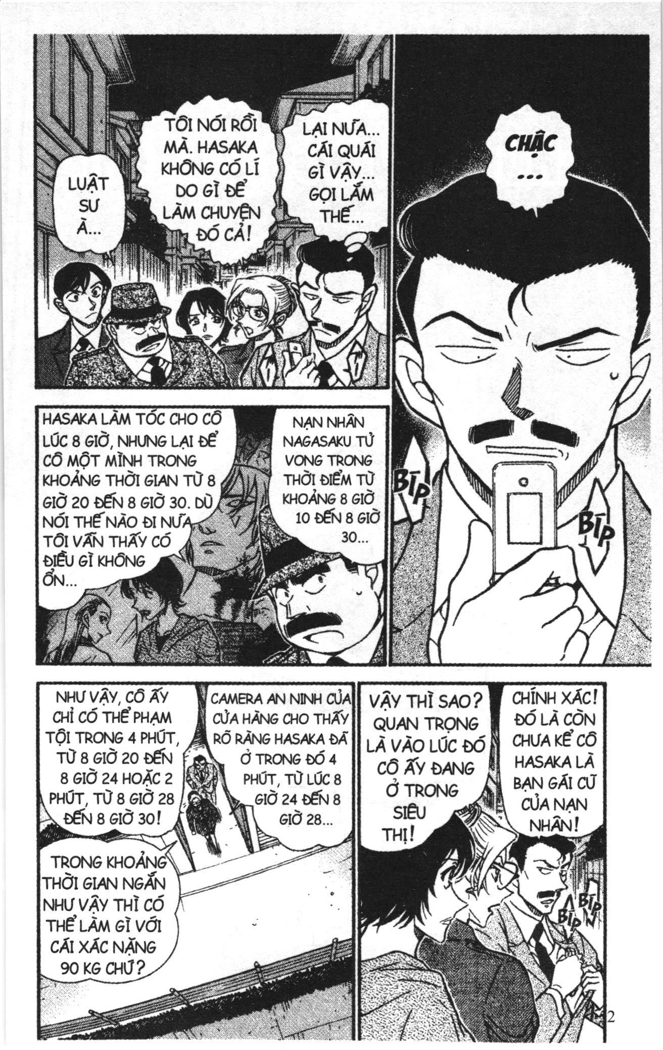 Thám tử lừng danh Conan Loạt truyện tranh: Chapter 623
