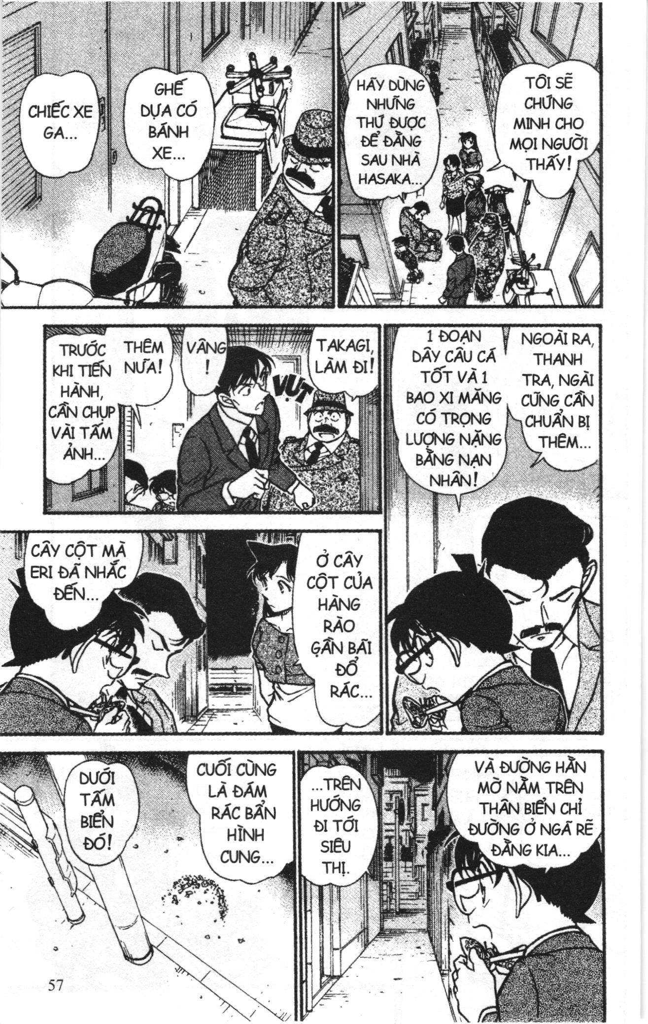 Thám tử lừng danh Conan Loạt truyện tranh: Chapter 623
