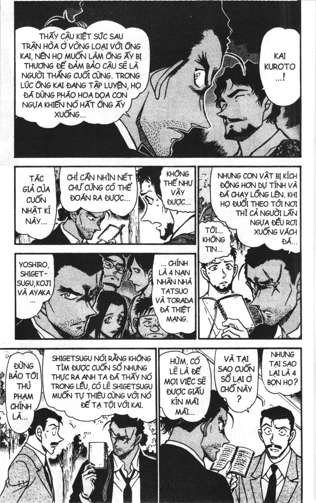 Thám tử lừng danh Conan Loạt truyện tranh: Chapter 628