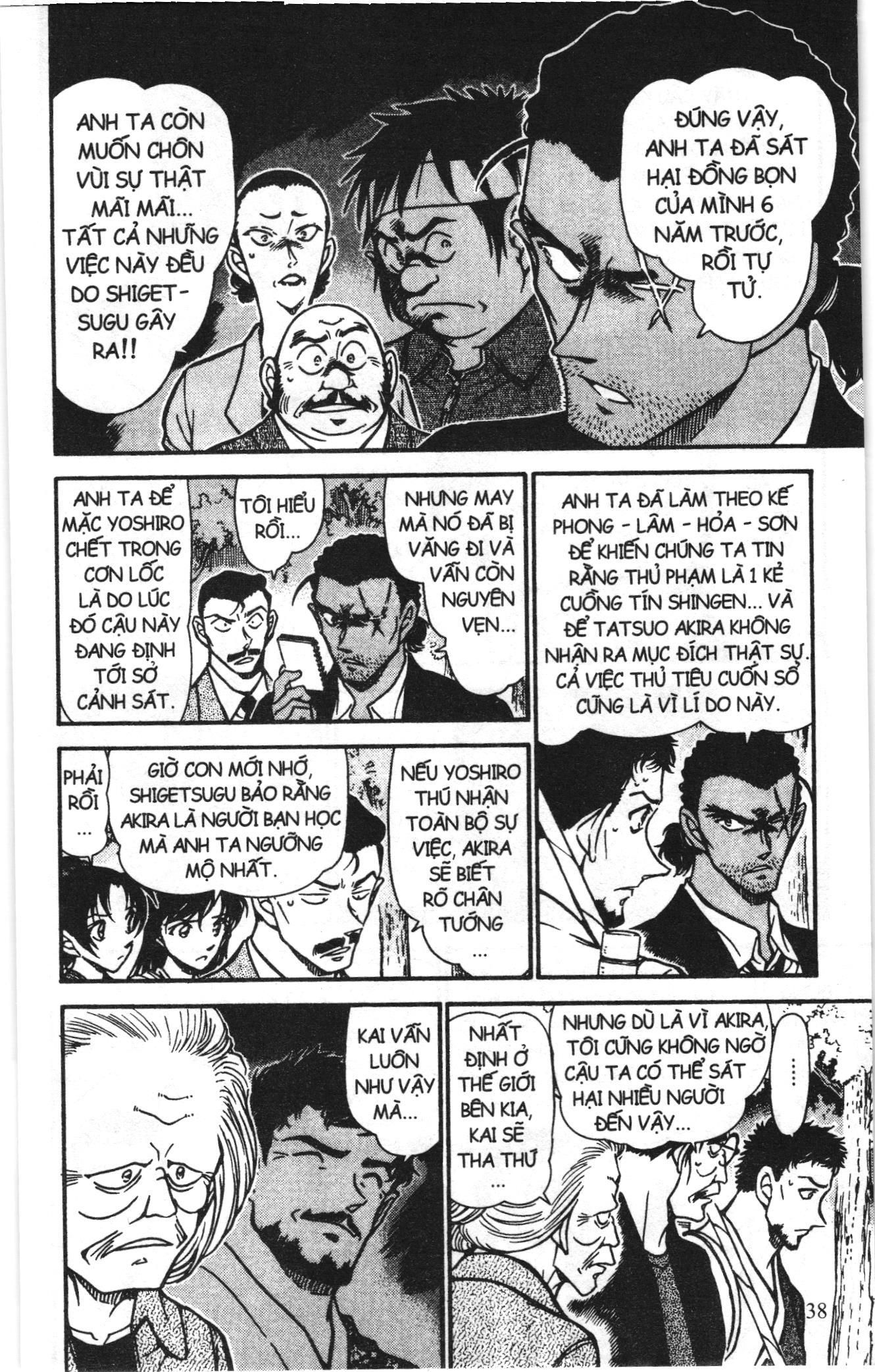 Thám tử lừng danh Conan Loạt truyện tranh: Chapter 628