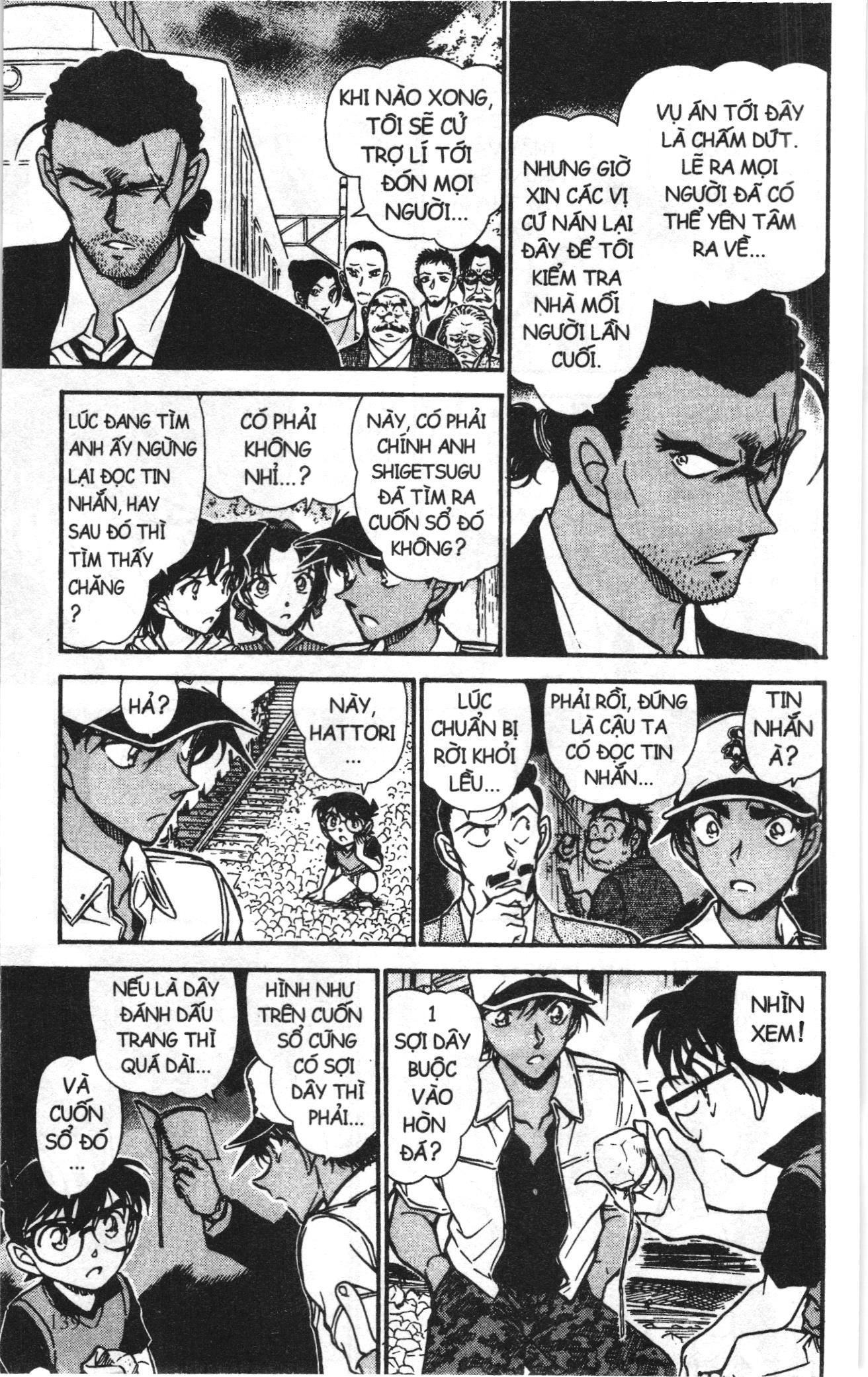 Thám tử lừng danh Conan Loạt truyện tranh: Chapter 628