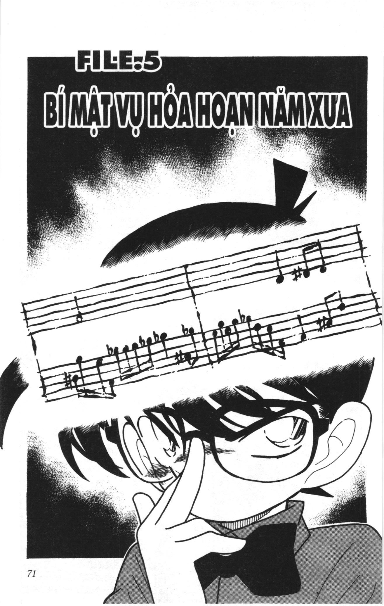 Thám tử lừng danh Conan Loạt truyện tranh: Chapter 63