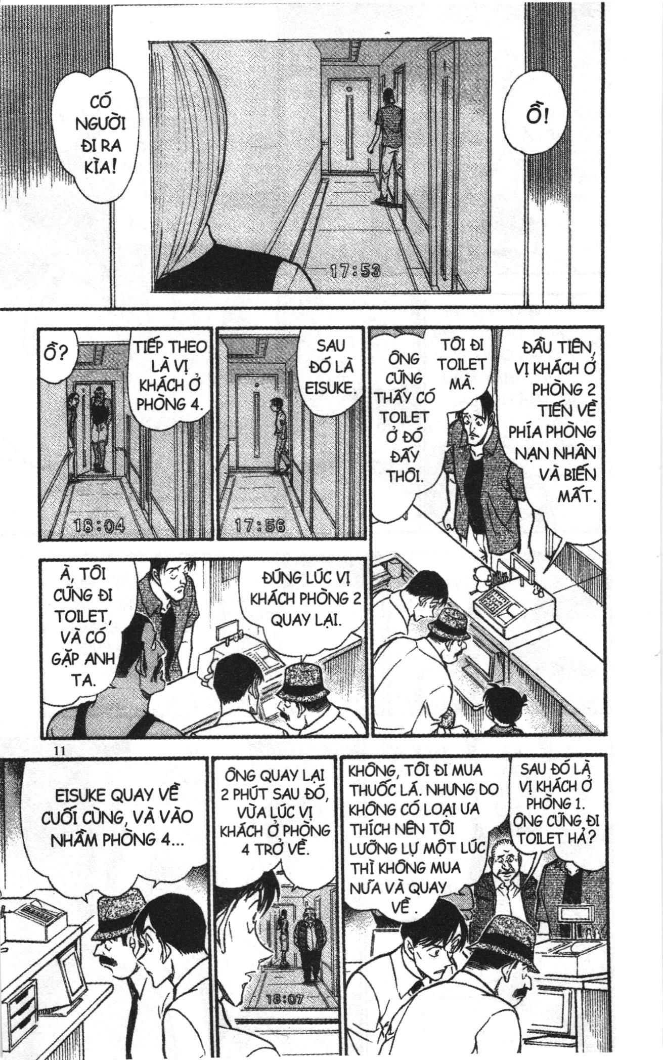 Thám tử lừng danh Conan Loạt truyện tranh: Chapter 631