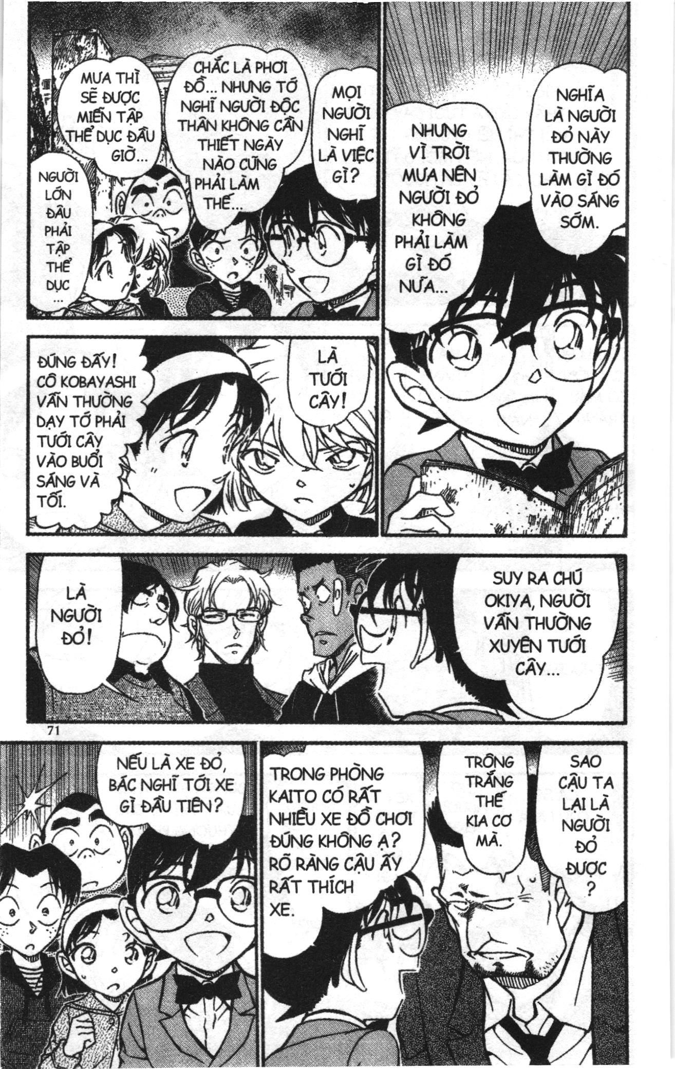Thám tử lừng danh Conan Loạt truyện tranh: Chapter 635