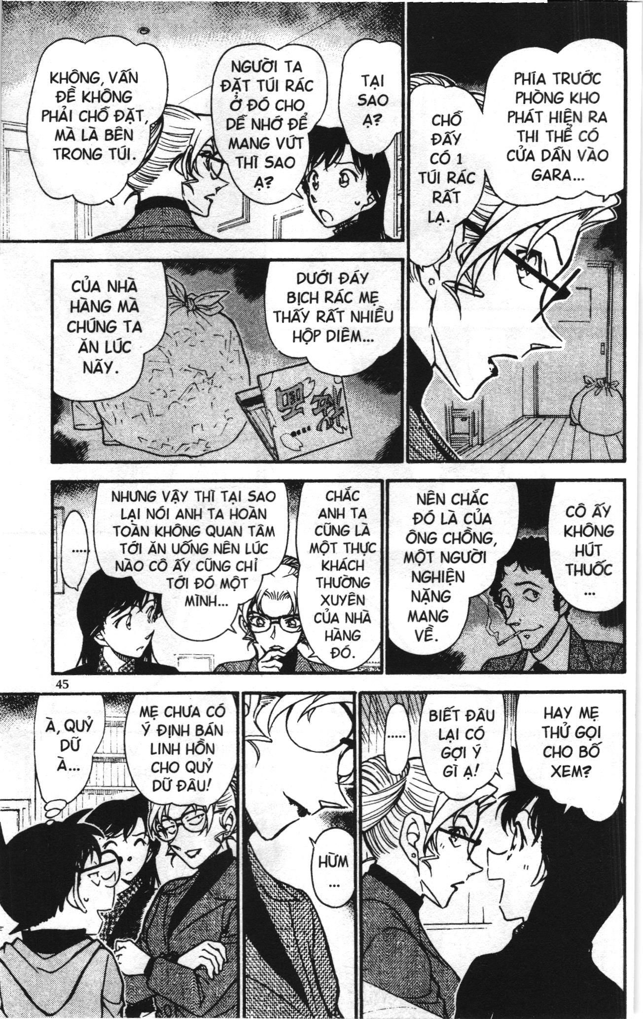 Thám tử lừng danh Conan Loạt truyện tranh: Chapter 655