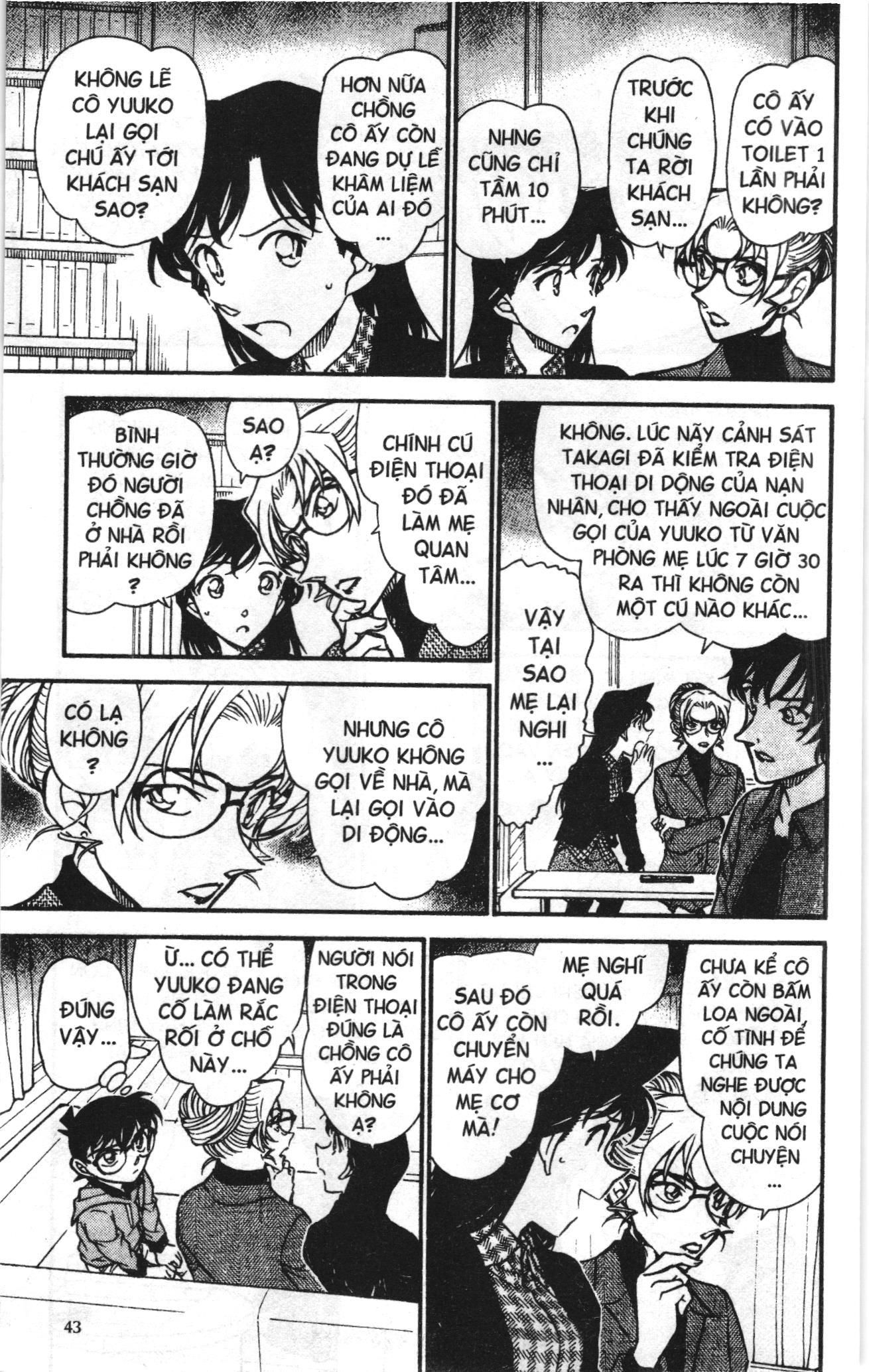 Thám tử lừng danh Conan Loạt truyện tranh: Chapter 655