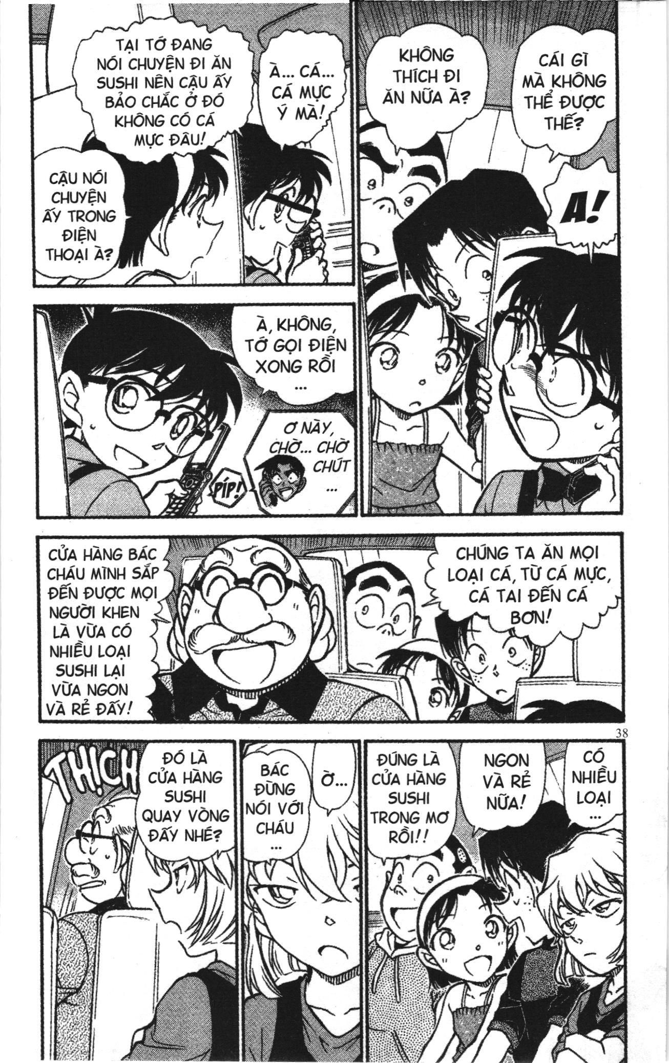 Thám tử lừng danh Conan Loạt truyện tranh: Chapter 666