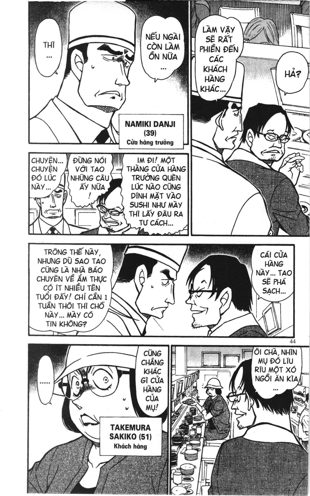 Thám tử lừng danh Conan Loạt truyện tranh: Chapter 666