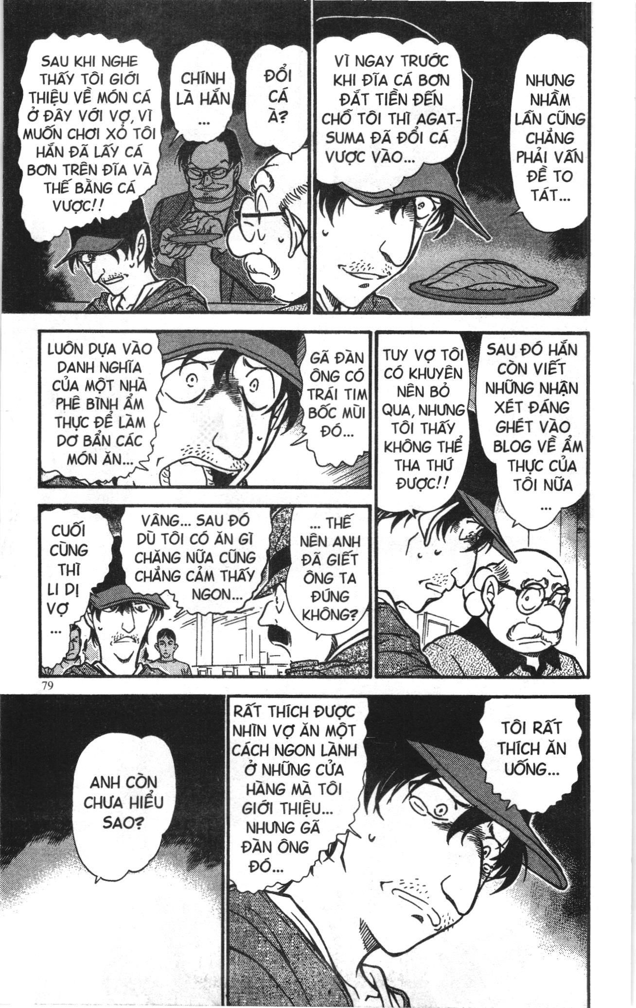 Thám tử lừng danh Conan Loạt truyện tranh: Chapter 668