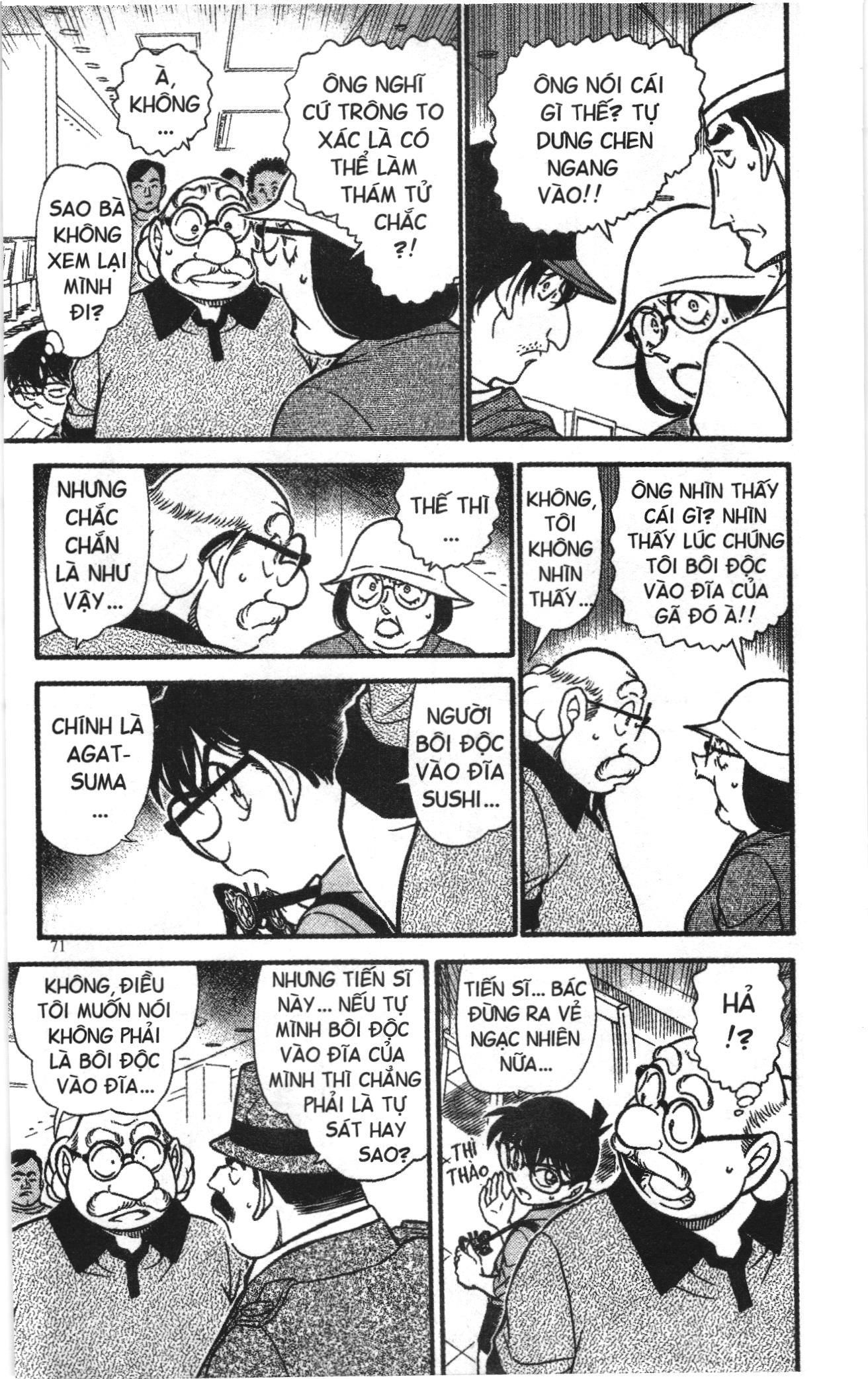 Thám tử lừng danh Conan Loạt truyện tranh: Chapter 668