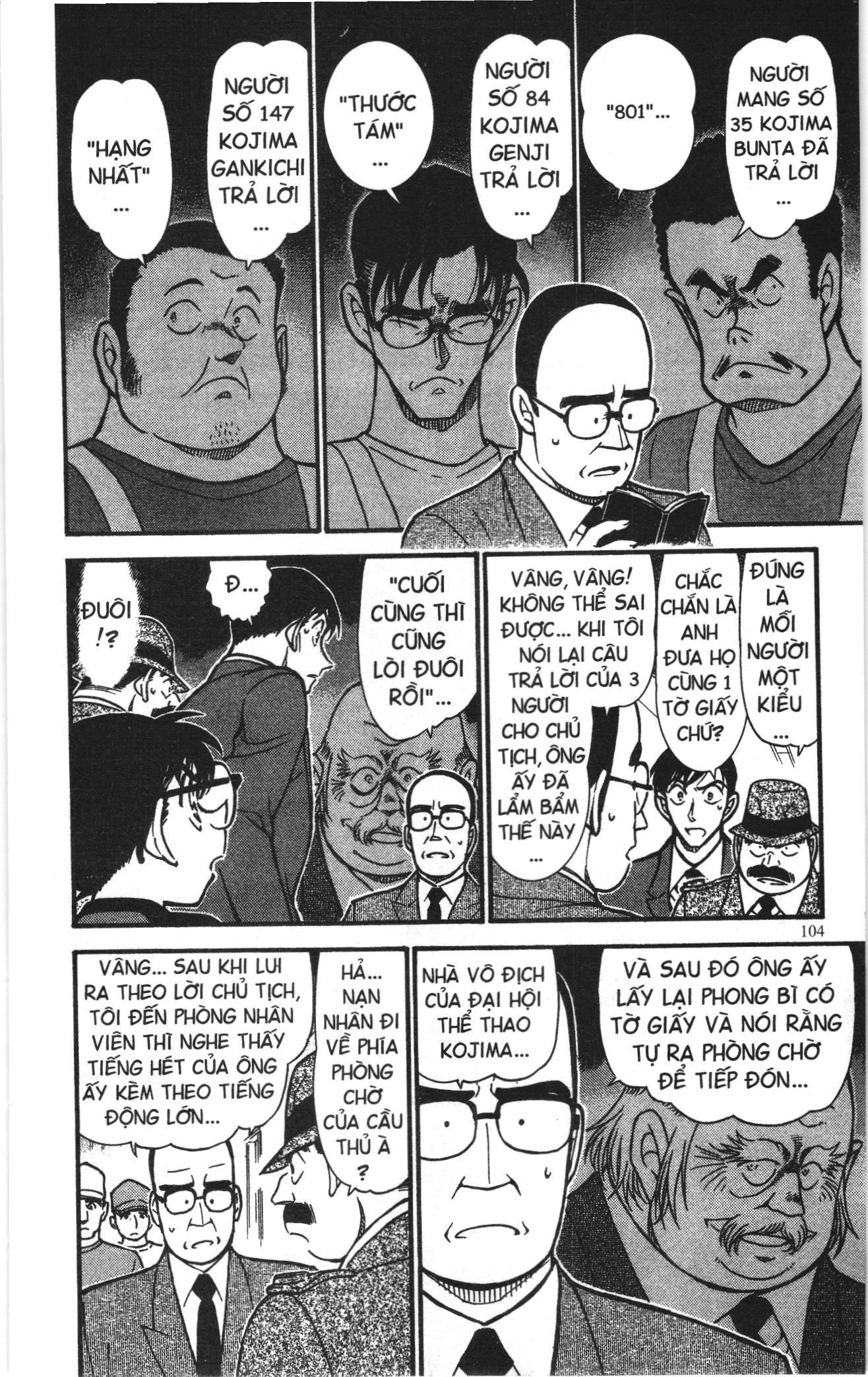 Thám tử lừng danh Conan Loạt truyện tranh: Chapter 671