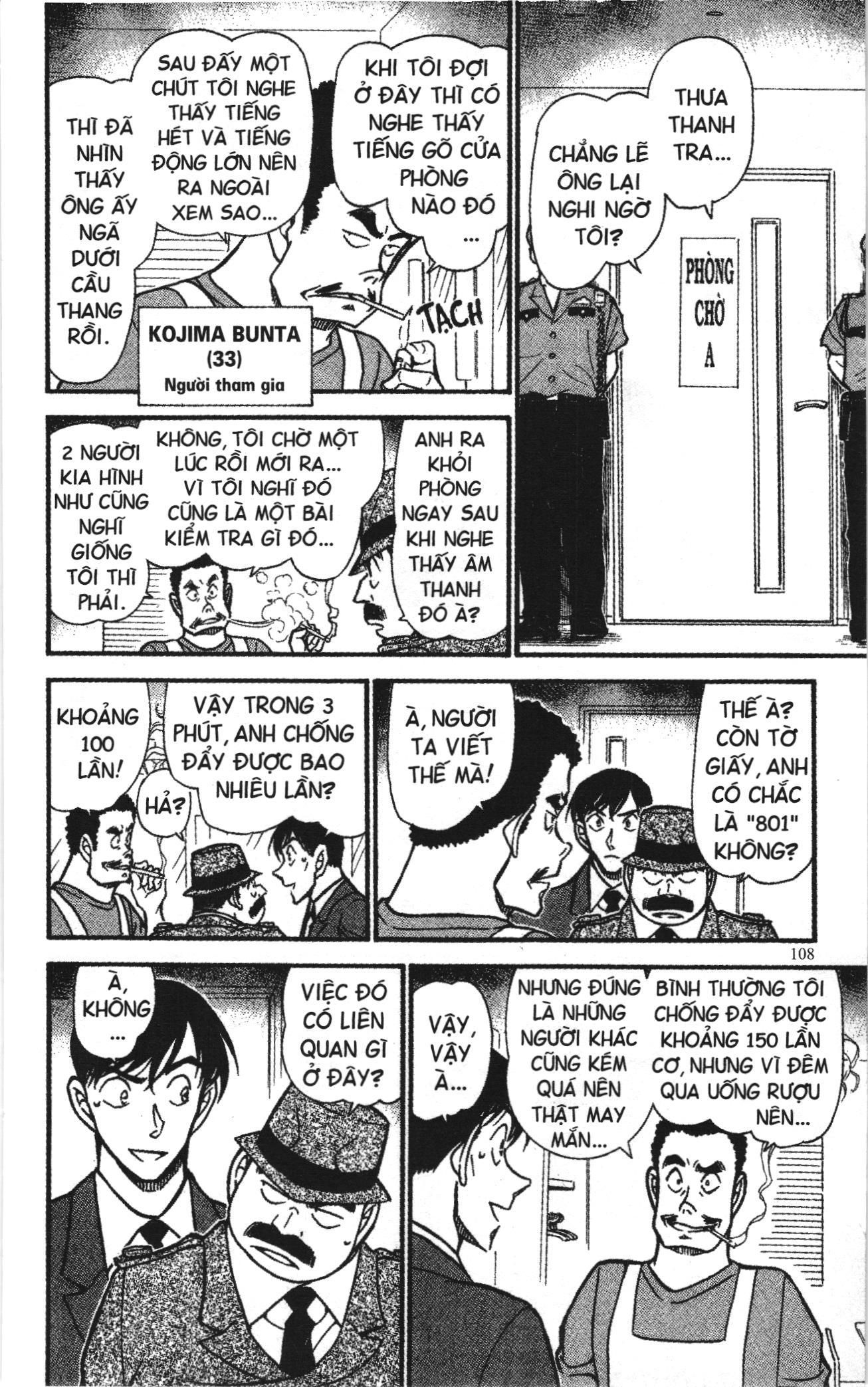 Thám tử lừng danh Conan Loạt truyện tranh: Chapter 671