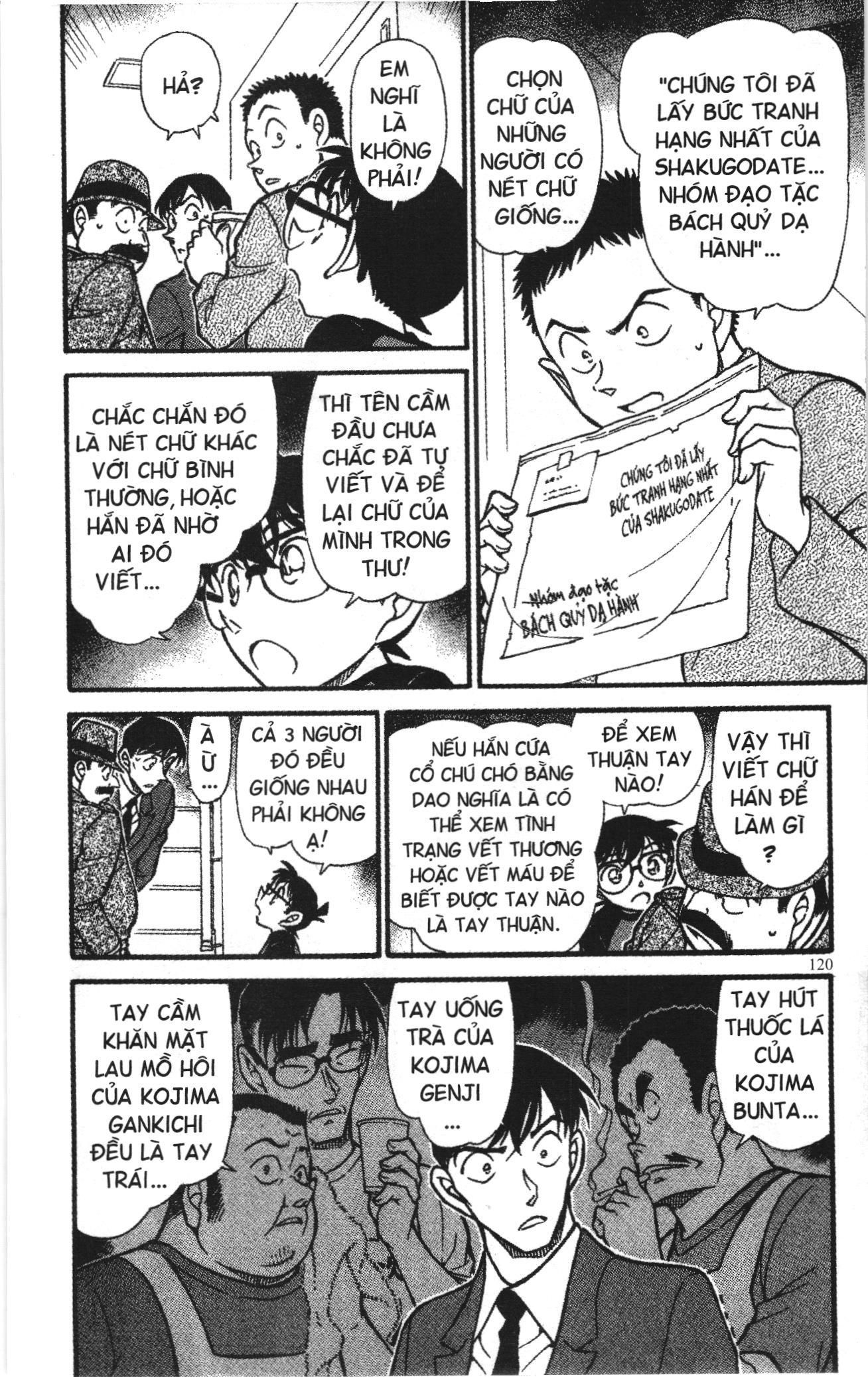 Thám tử lừng danh Conan Loạt truyện tranh: Chapter 672