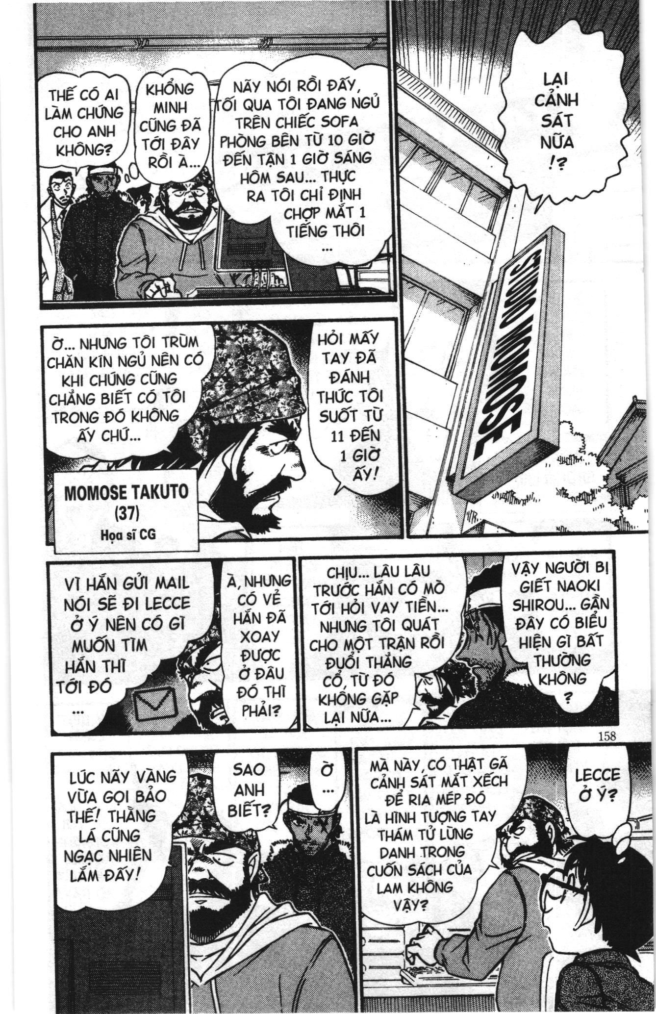 Thám tử lừng danh Conan Loạt truyện tranh: Chapter 696