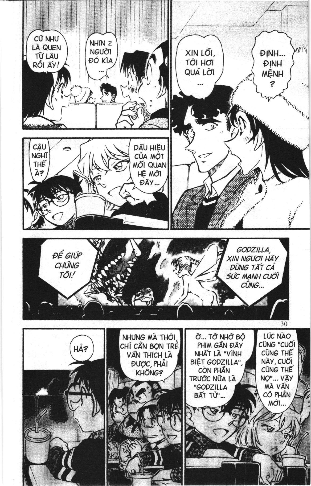 Thám tử lừng danh Conan Loạt truyện tranh: Chapter 699