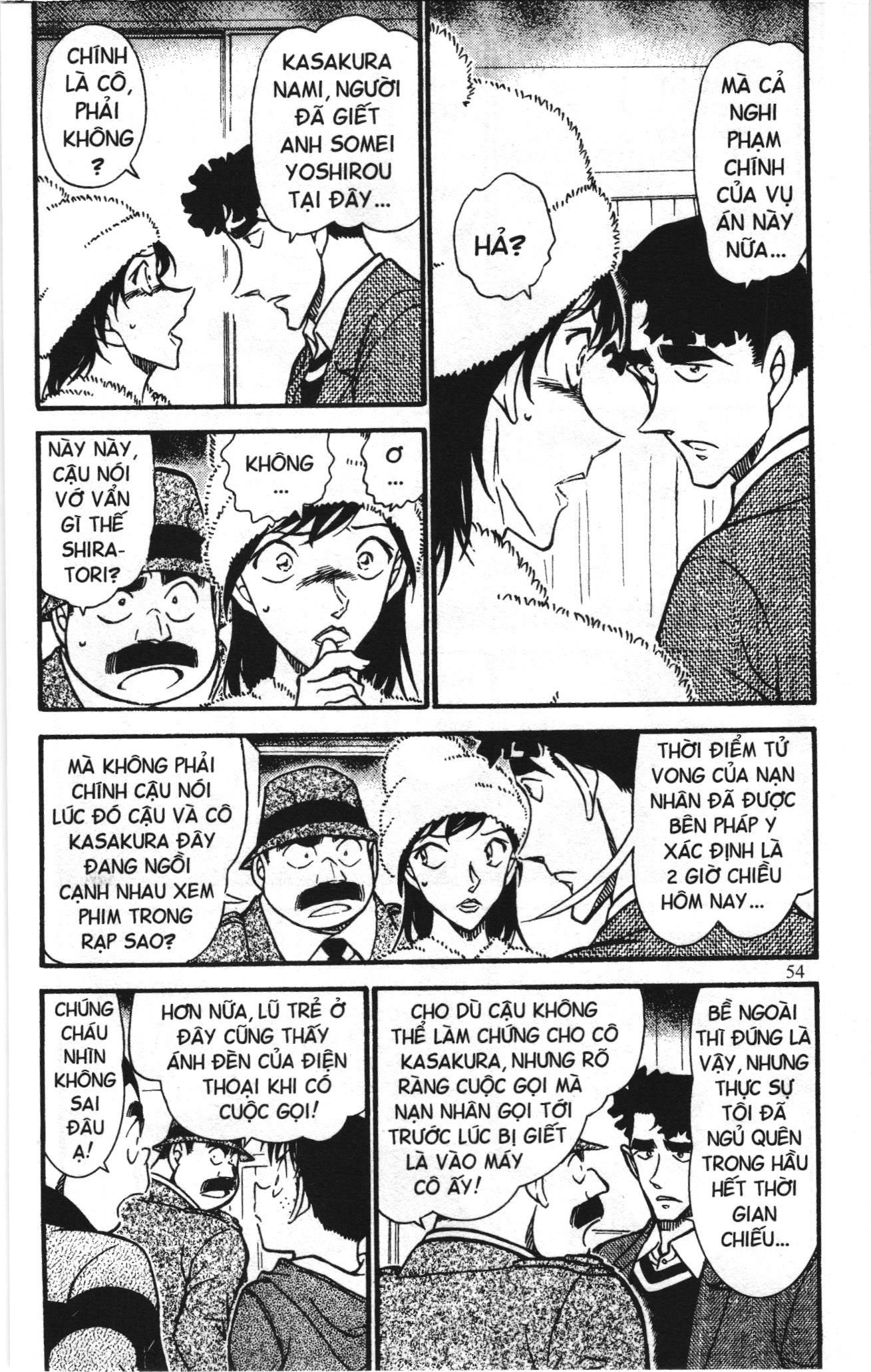 Thám tử lừng danh Conan Loạt truyện tranh: Chapter 701