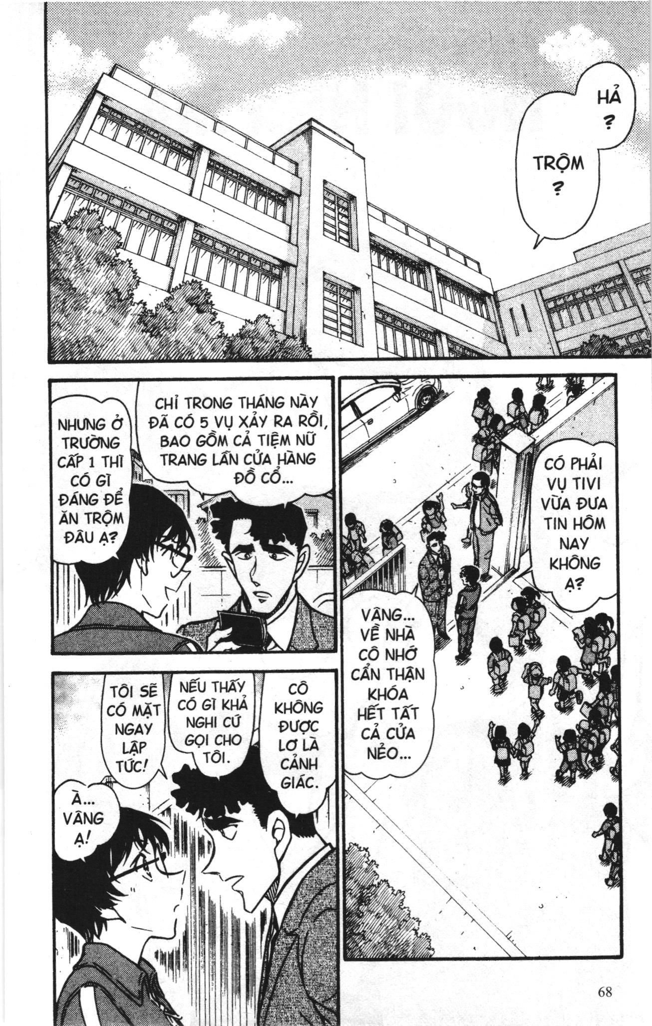 Thám tử lừng danh Conan Loạt truyện tranh: Chapter 702