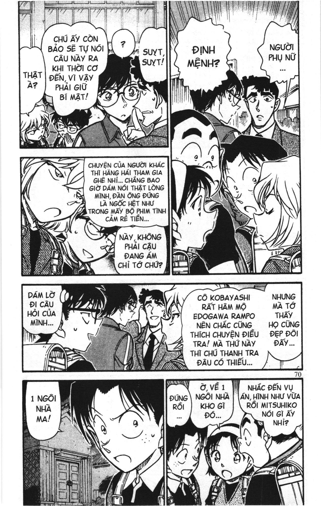 Thám tử lừng danh Conan Loạt truyện tranh: Chapter 702
