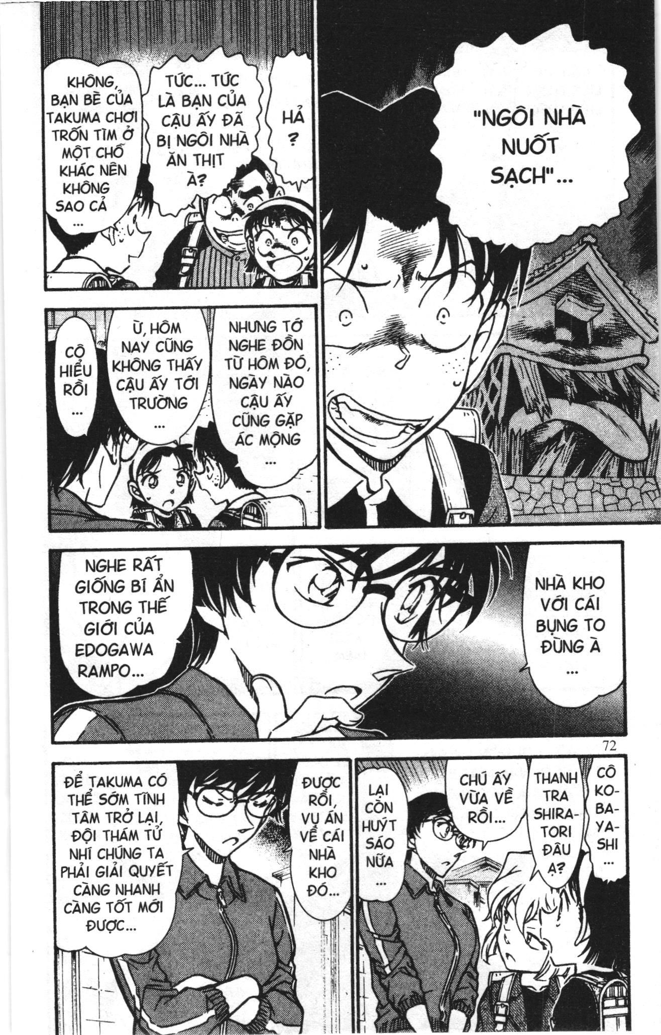 Thám tử lừng danh Conan Loạt truyện tranh: Chapter 702