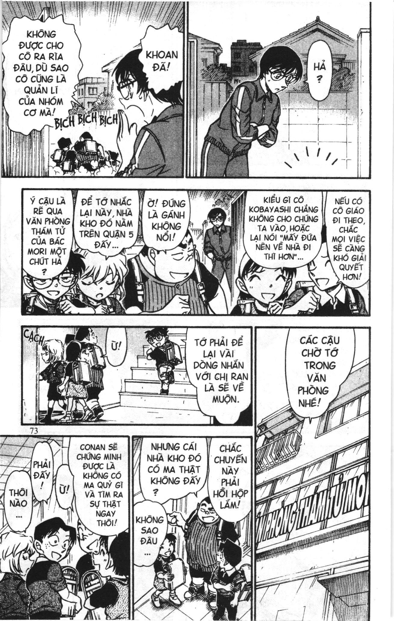Thám tử lừng danh Conan Loạt truyện tranh: Chapter 702