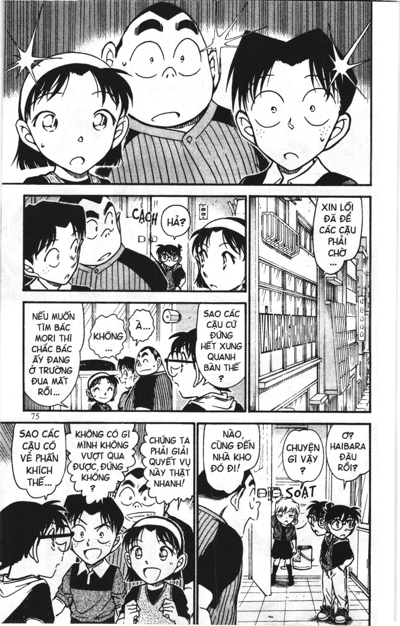 Thám tử lừng danh Conan Loạt truyện tranh: Chapter 702