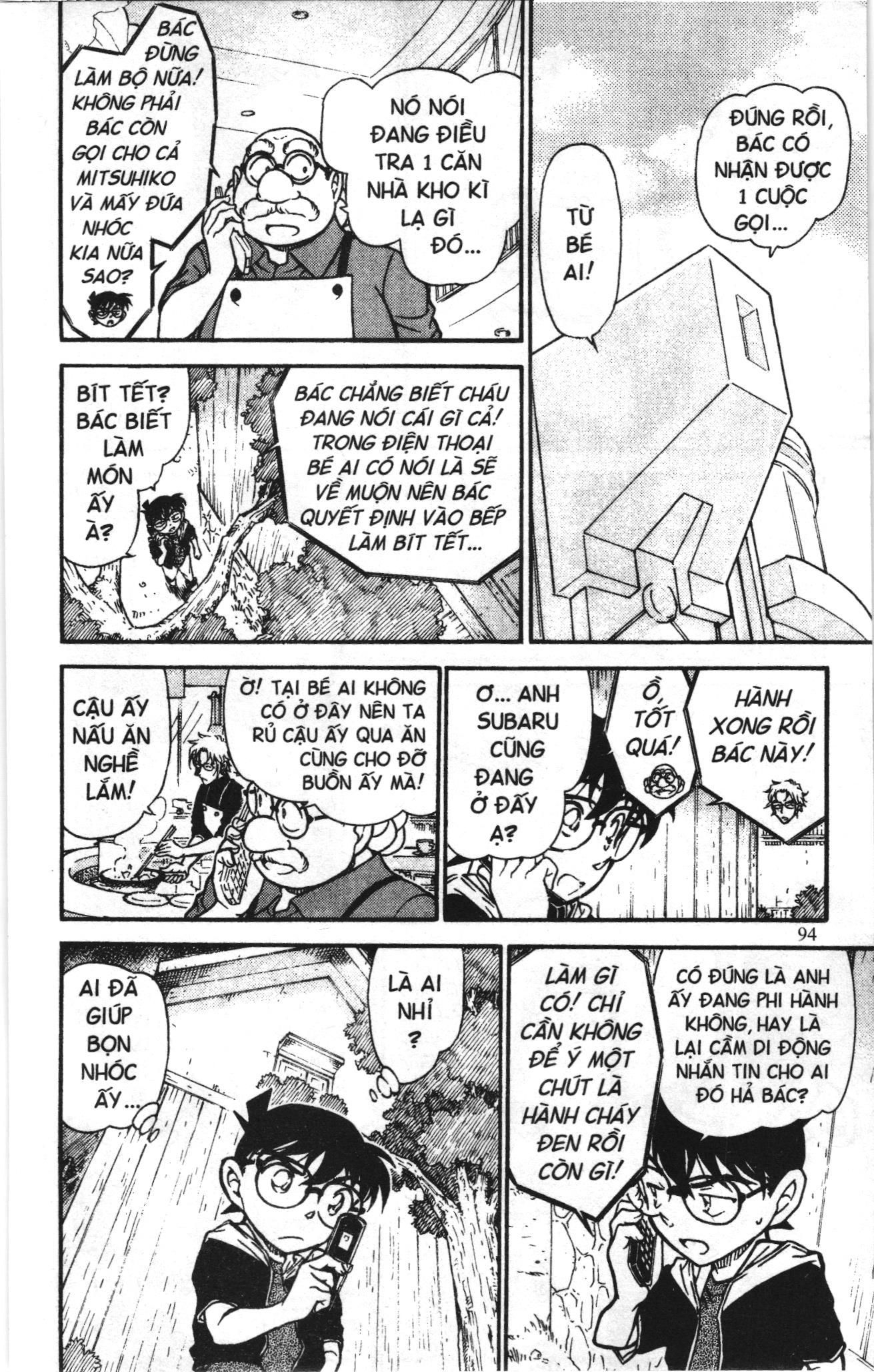 Thám tử lừng danh Conan Loạt truyện tranh: Chapter 703