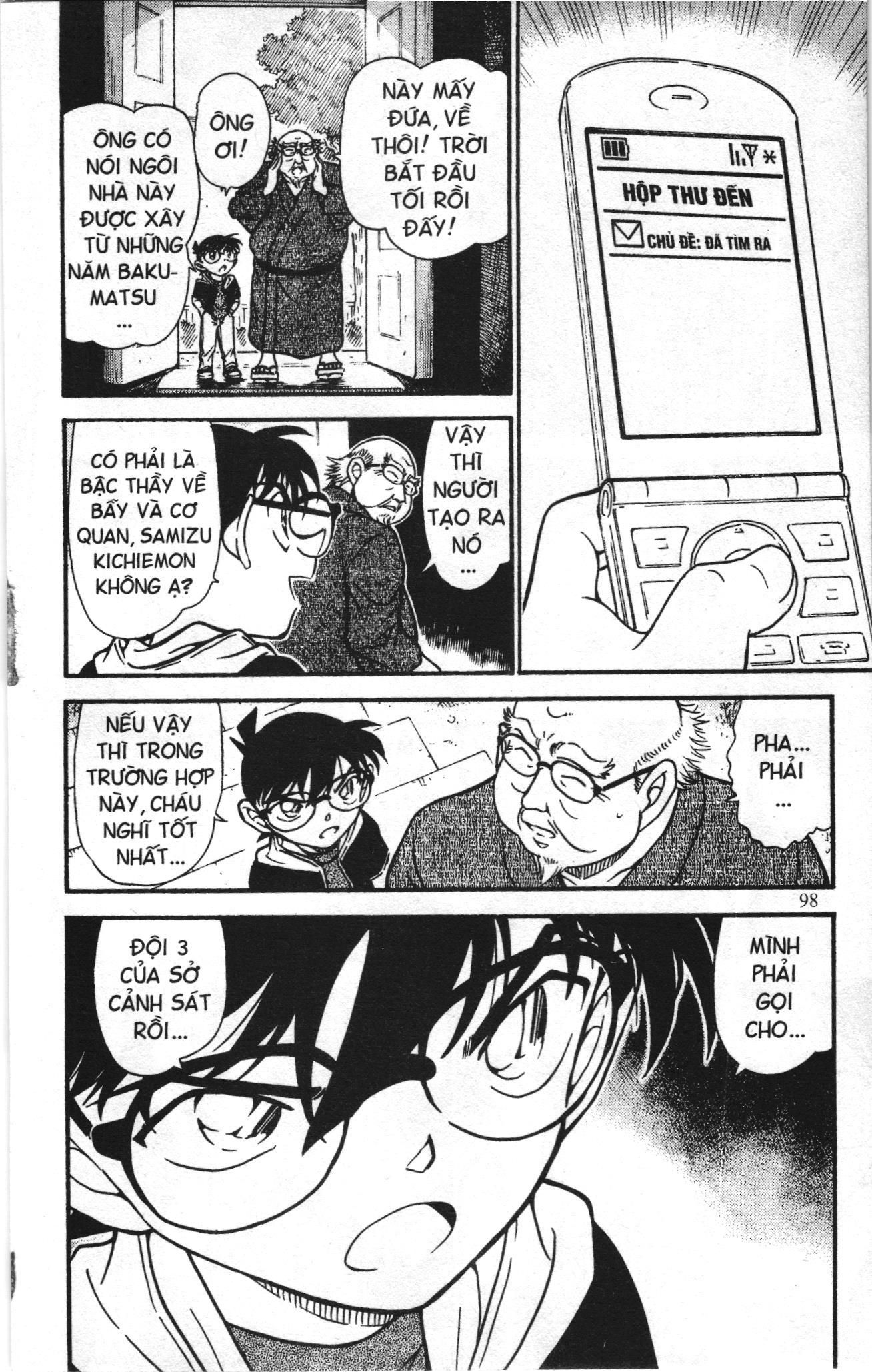 Thám tử lừng danh Conan Loạt truyện tranh: Chapter 703