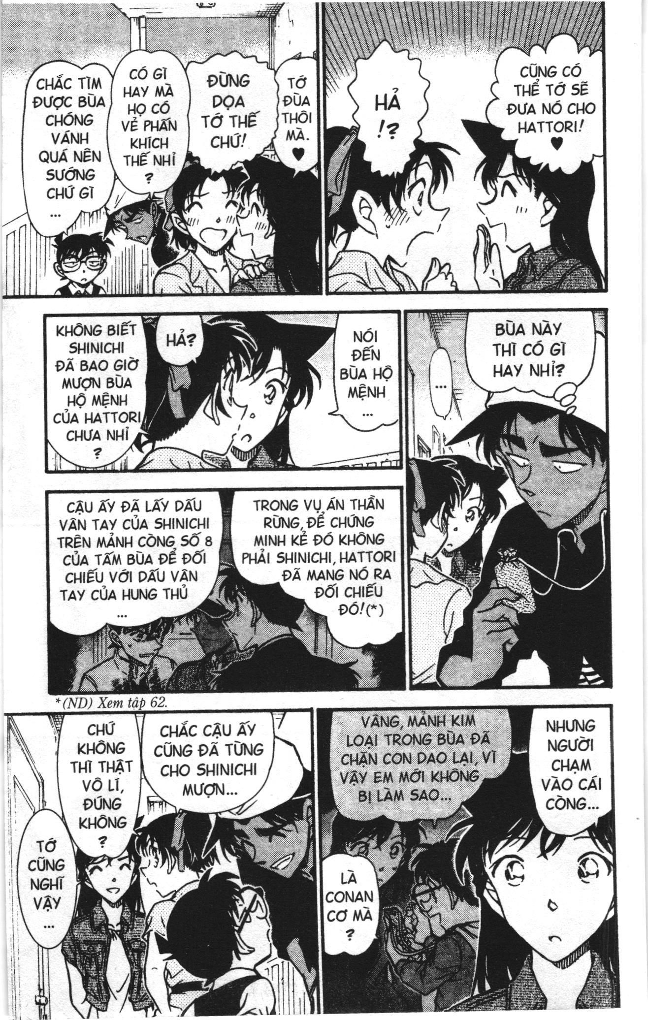 Thám tử lừng danh Conan Loạt truyện tranh: Chapter 705