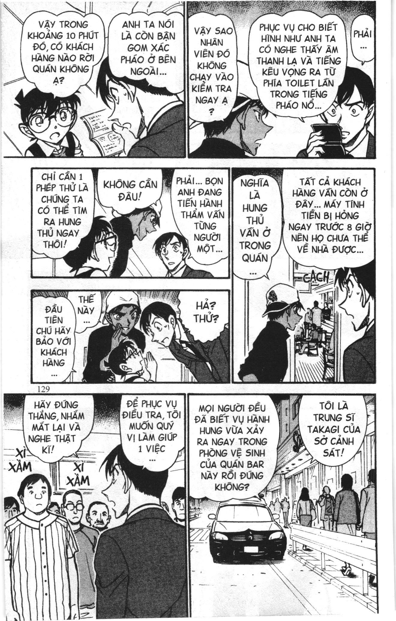 Thám tử lừng danh Conan Loạt truyện tranh: Chapter 705