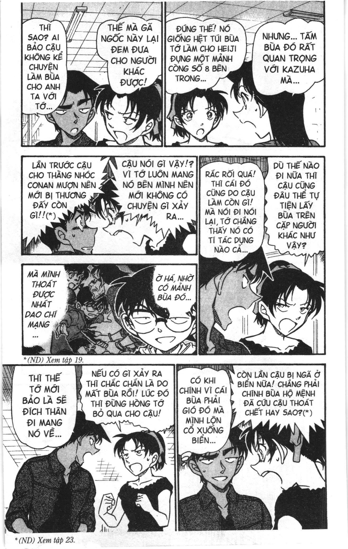 Thám tử lừng danh Conan Loạt truyện tranh: Chapter 705