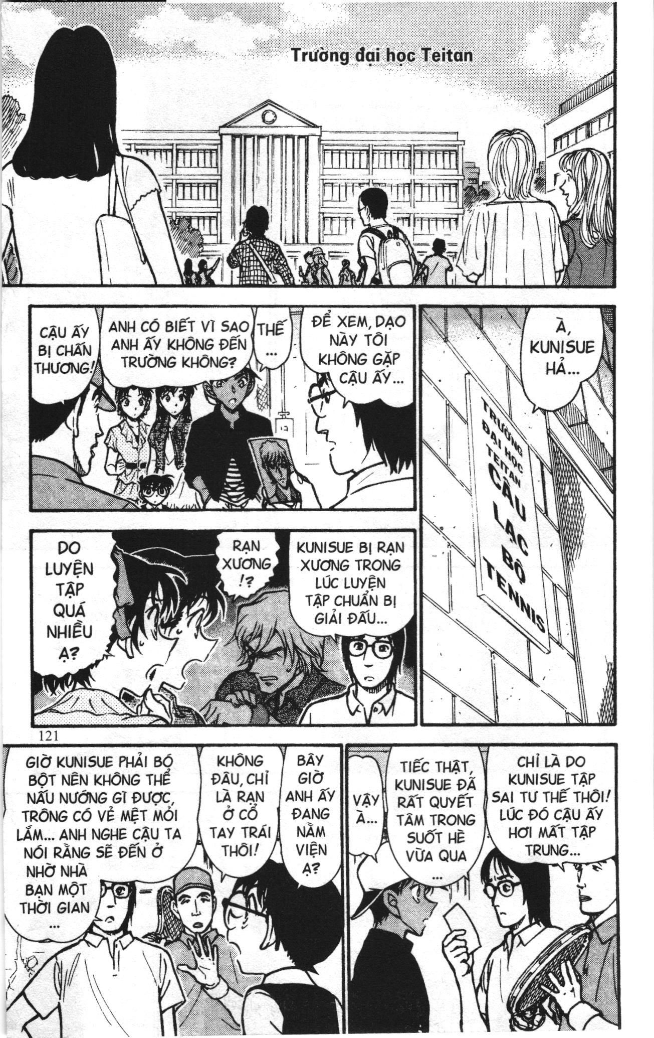 Thám tử lừng danh Conan Loạt truyện tranh: Chapter 705