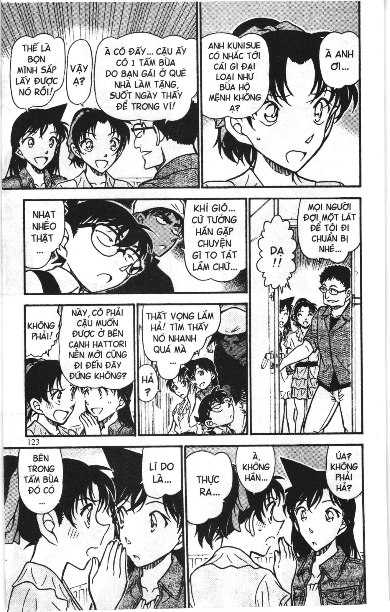 Thám tử lừng danh Conan Loạt truyện tranh: Chapter 705