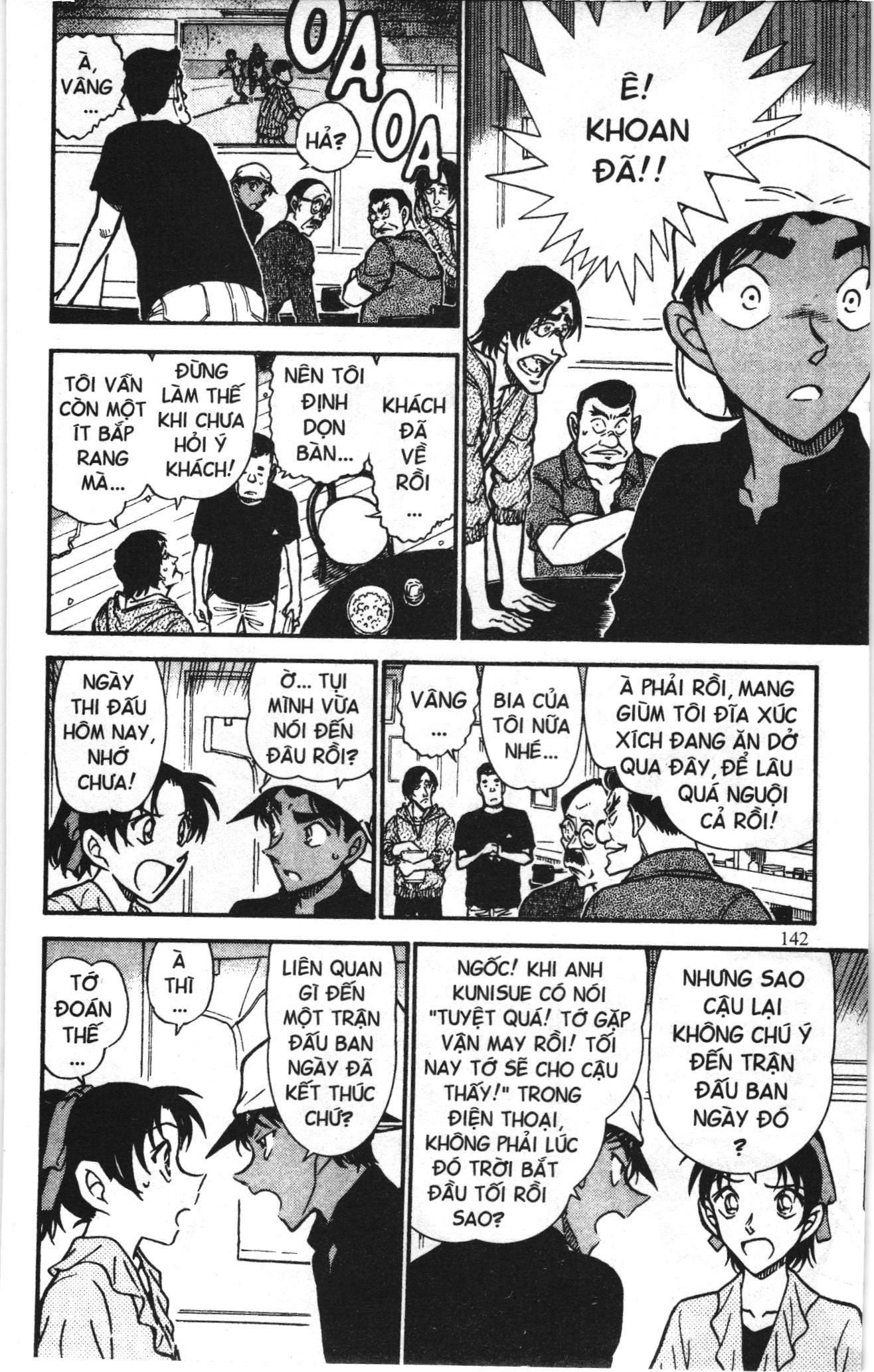 Thám tử lừng danh Conan Loạt truyện tranh: Chapter 706