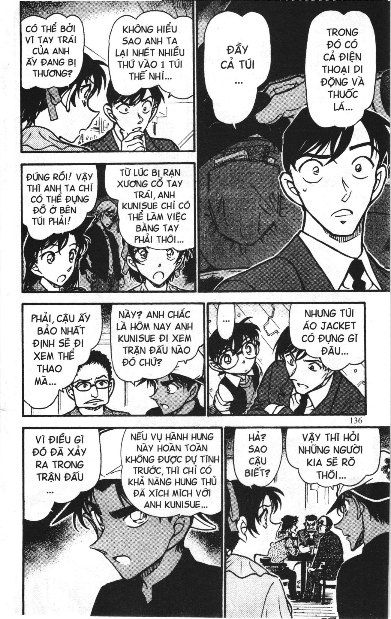 Thám tử lừng danh Conan Loạt truyện tranh: Chapter 706