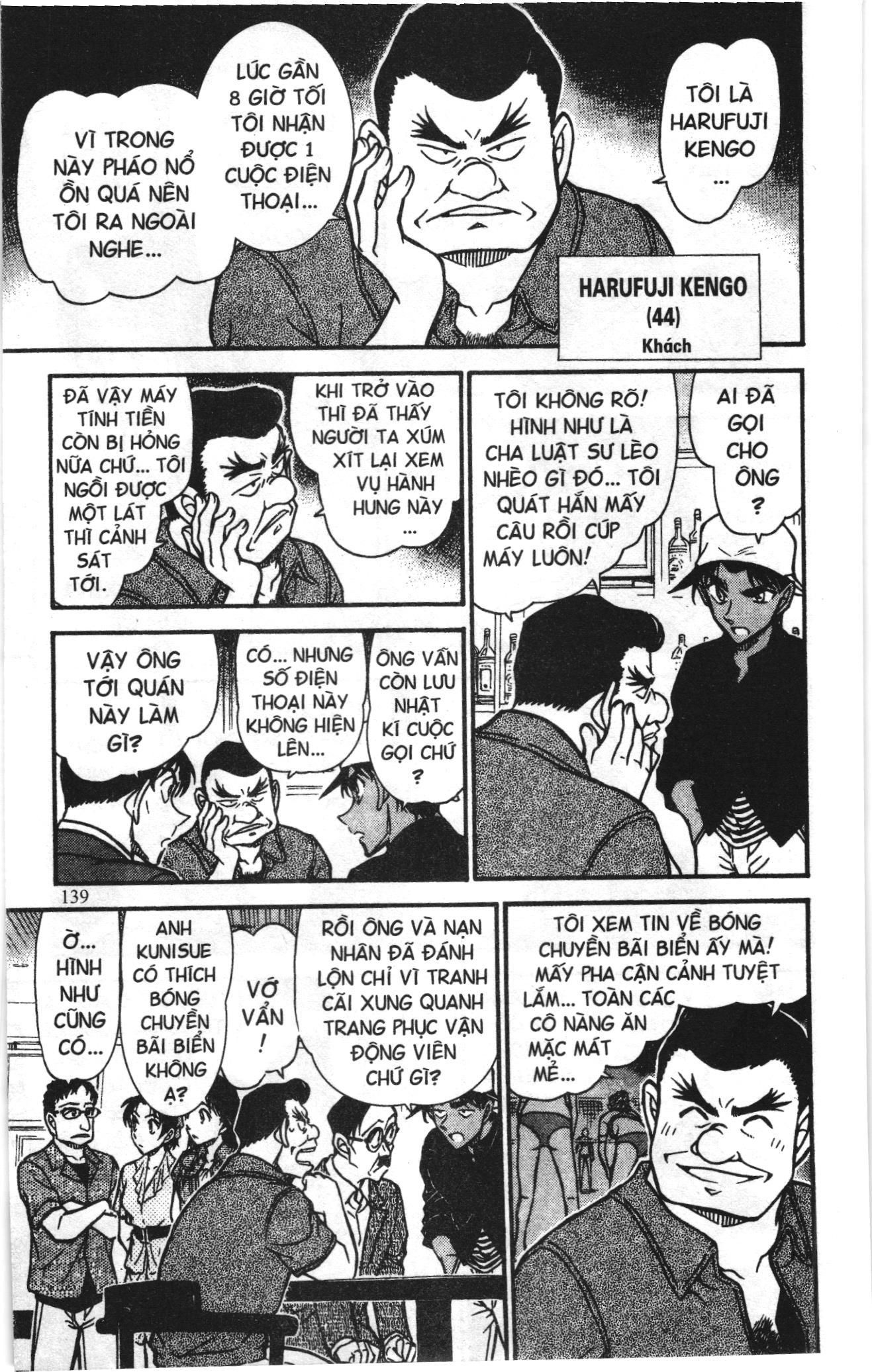 Thám tử lừng danh Conan Loạt truyện tranh: Chapter 706