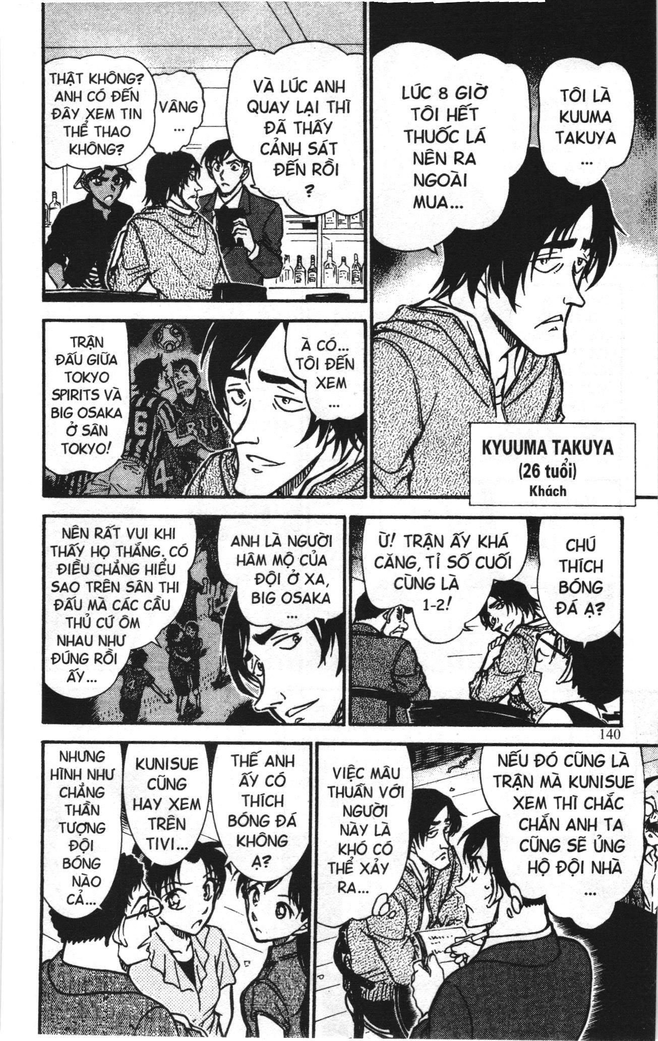 Thám tử lừng danh Conan Loạt truyện tranh: Chapter 706