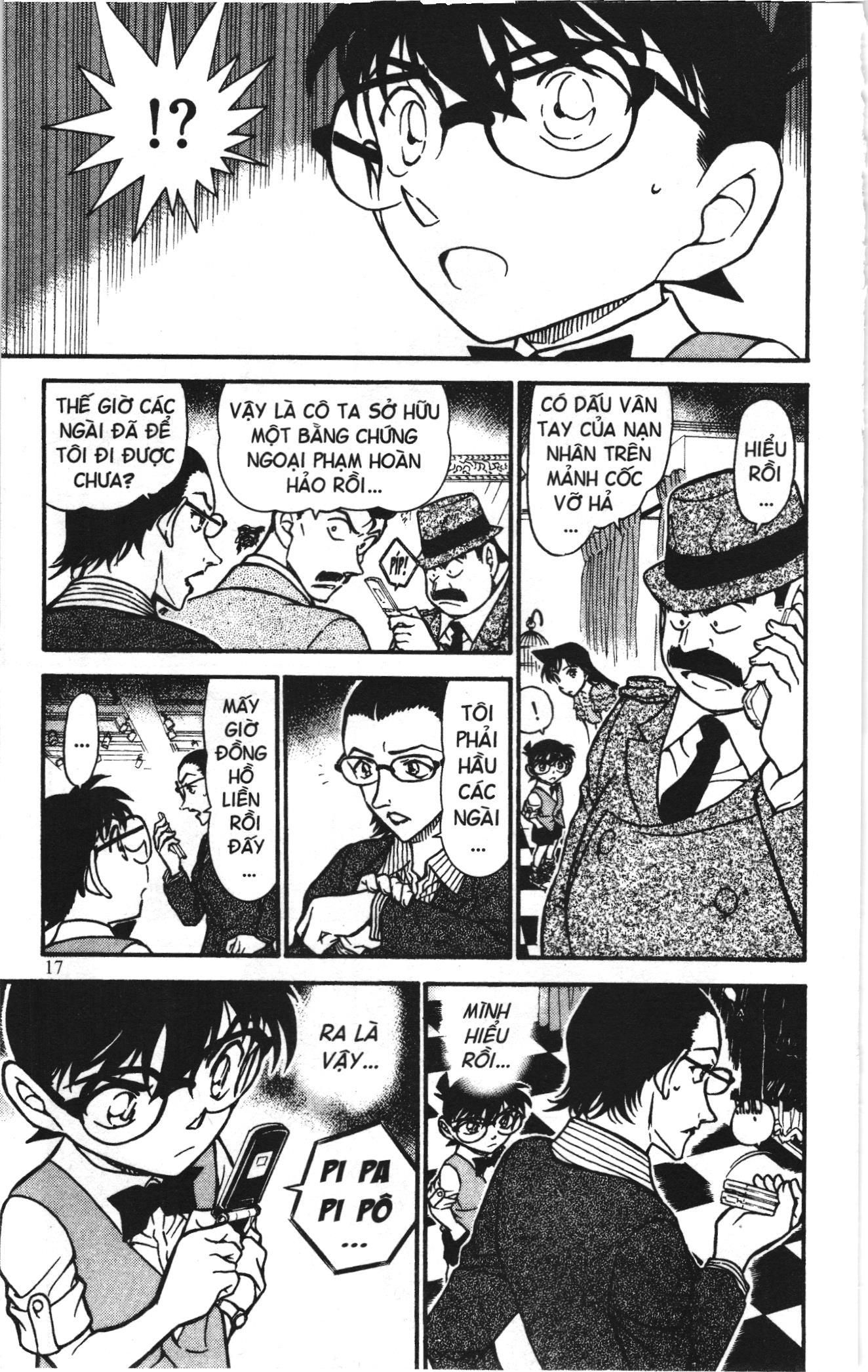 Thám tử lừng danh Conan Loạt truyện tranh: Chapter 709