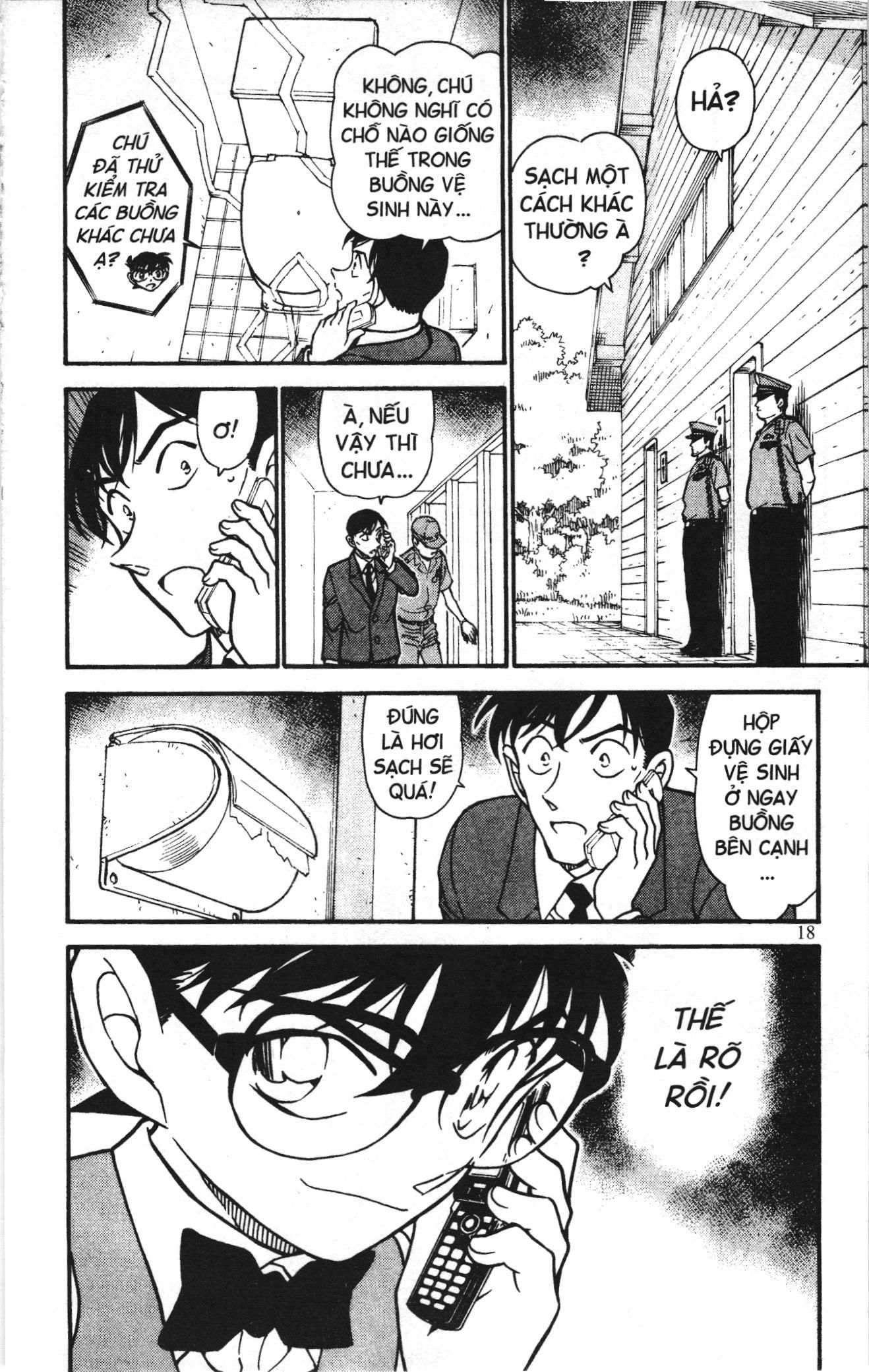 Thám tử lừng danh Conan Loạt truyện tranh: Chapter 709