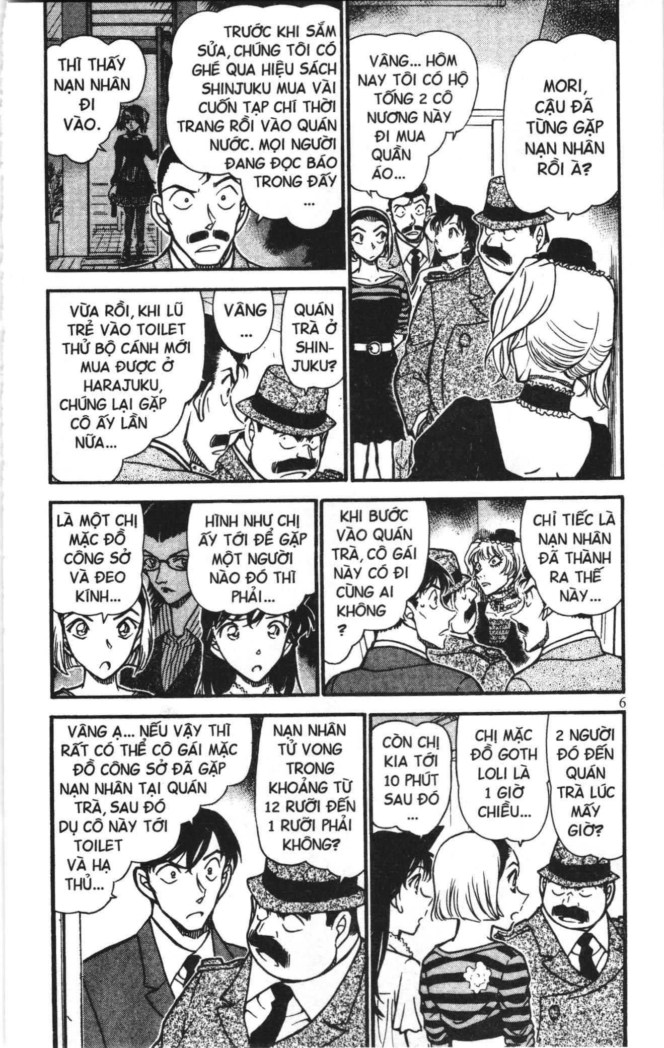 Thám tử lừng danh Conan Loạt truyện tranh: Chapter 709