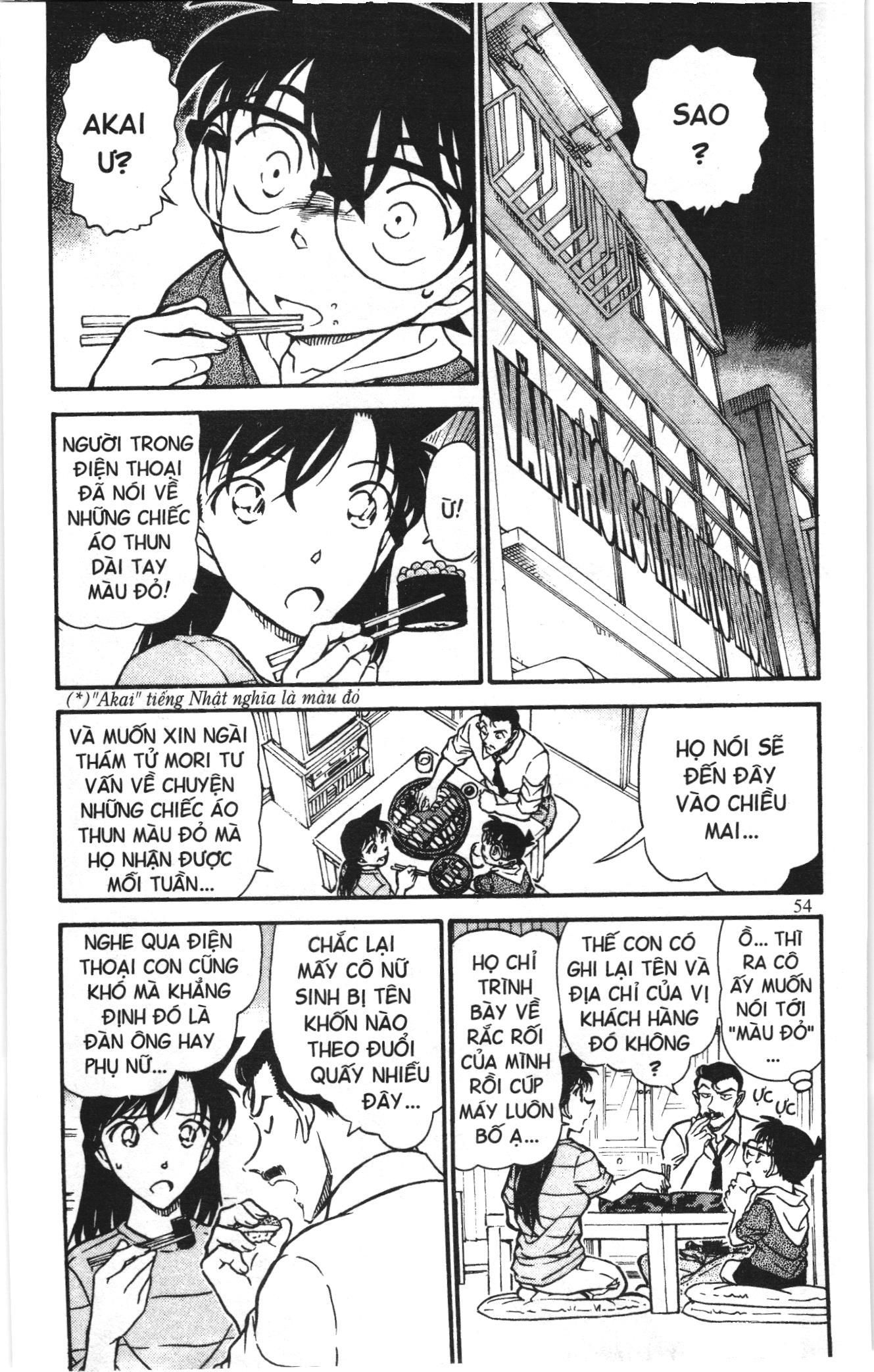 Thám tử lừng danh Conan Loạt truyện tranh: Chapter 712