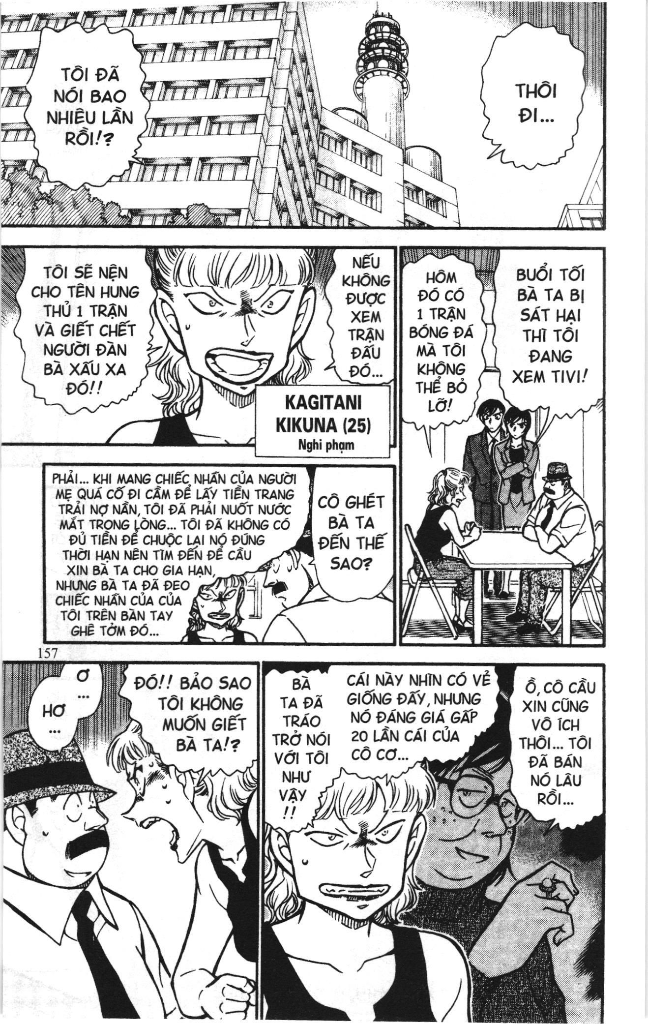 Thám tử lừng danh Conan Loạt truyện tranh: Chapter 718