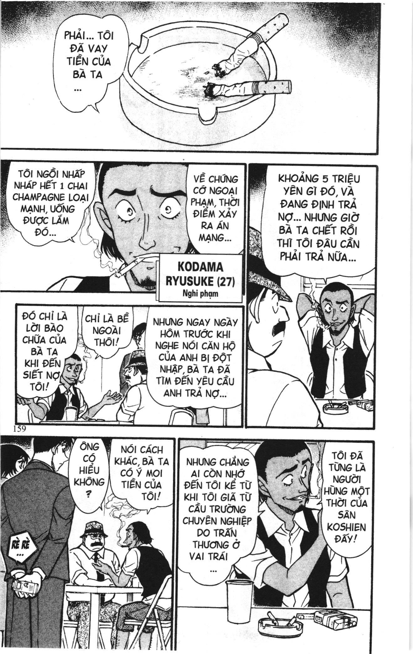 Thám tử lừng danh Conan Loạt truyện tranh: Chapter 718