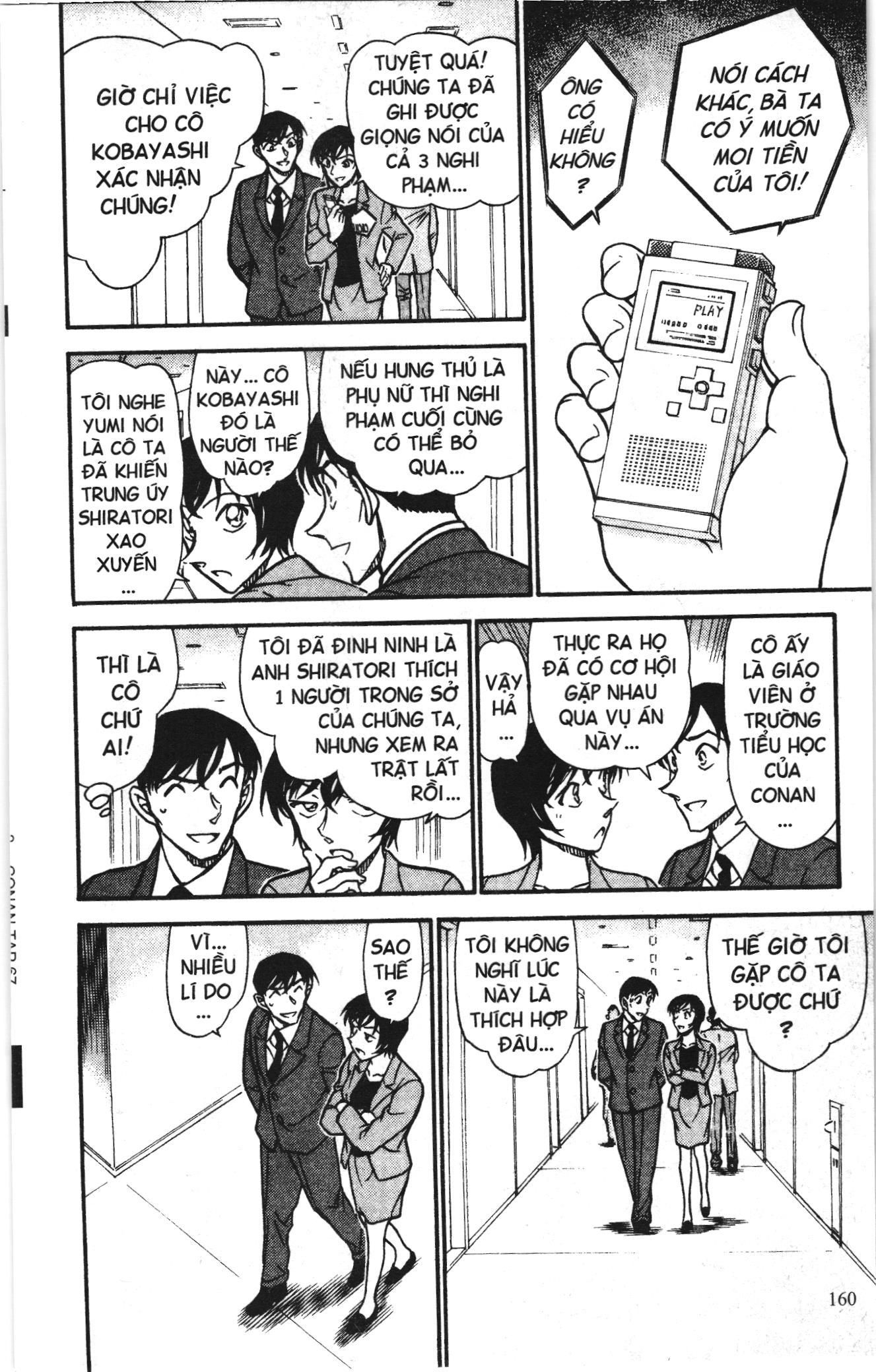 Thám tử lừng danh Conan Loạt truyện tranh: Chapter 718