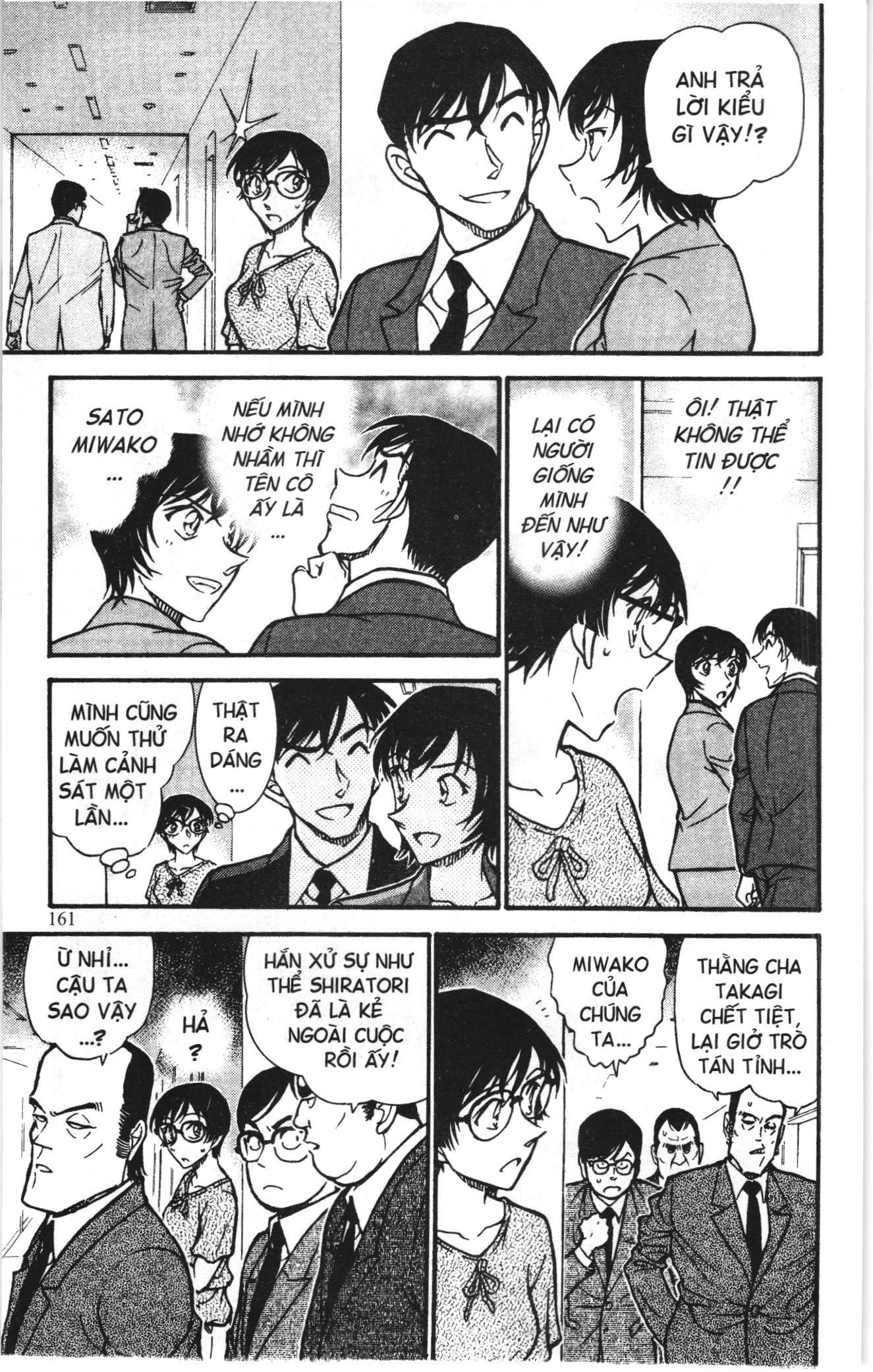 Thám tử lừng danh Conan Loạt truyện tranh: Chapter 718