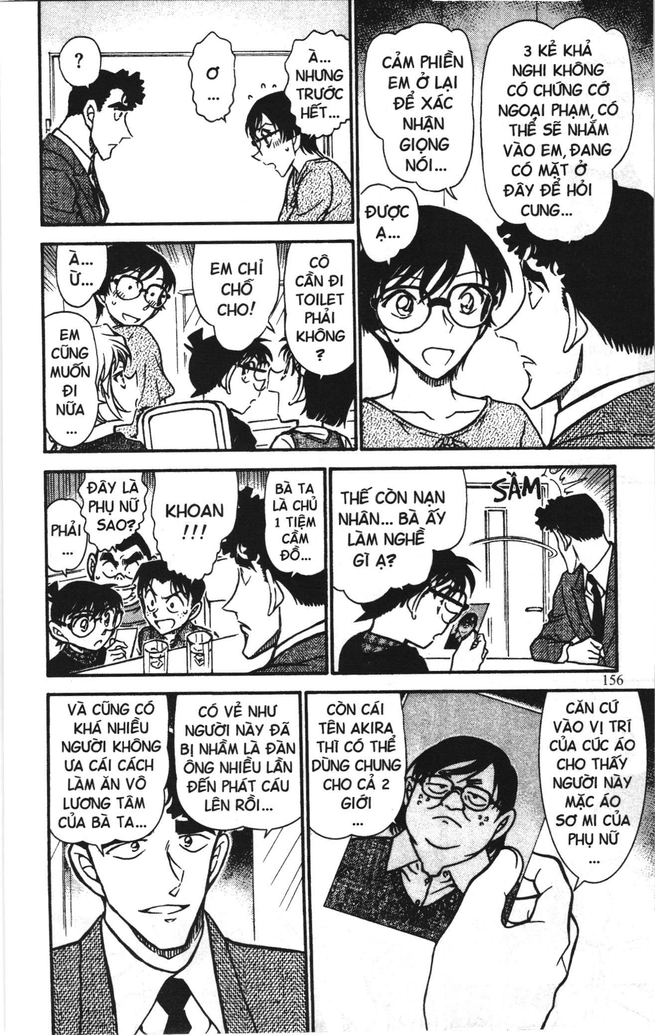 Thám tử lừng danh Conan Loạt truyện tranh: Chapter 718