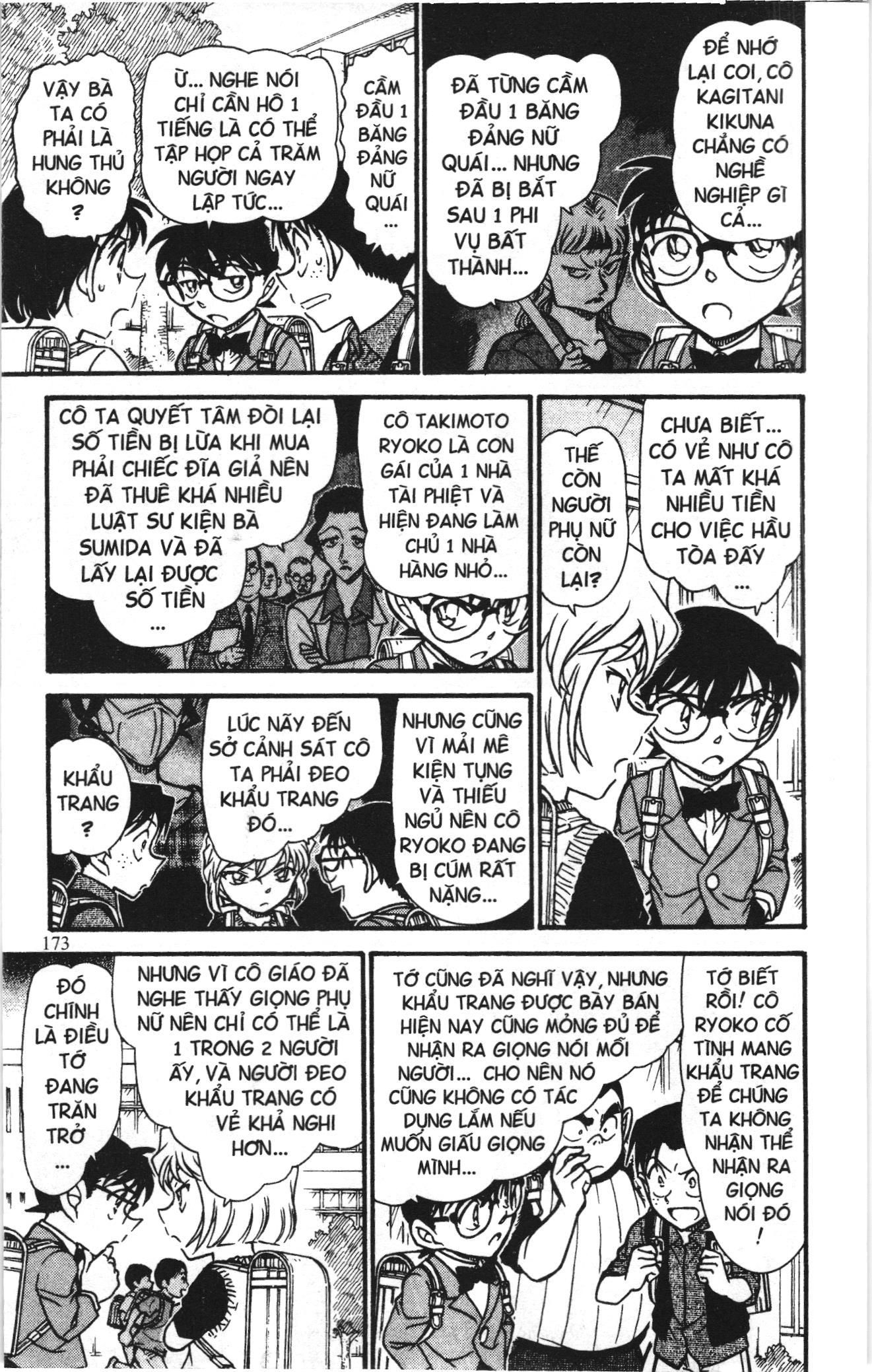 Thám tử lừng danh Conan Loạt truyện tranh: Chapter 719